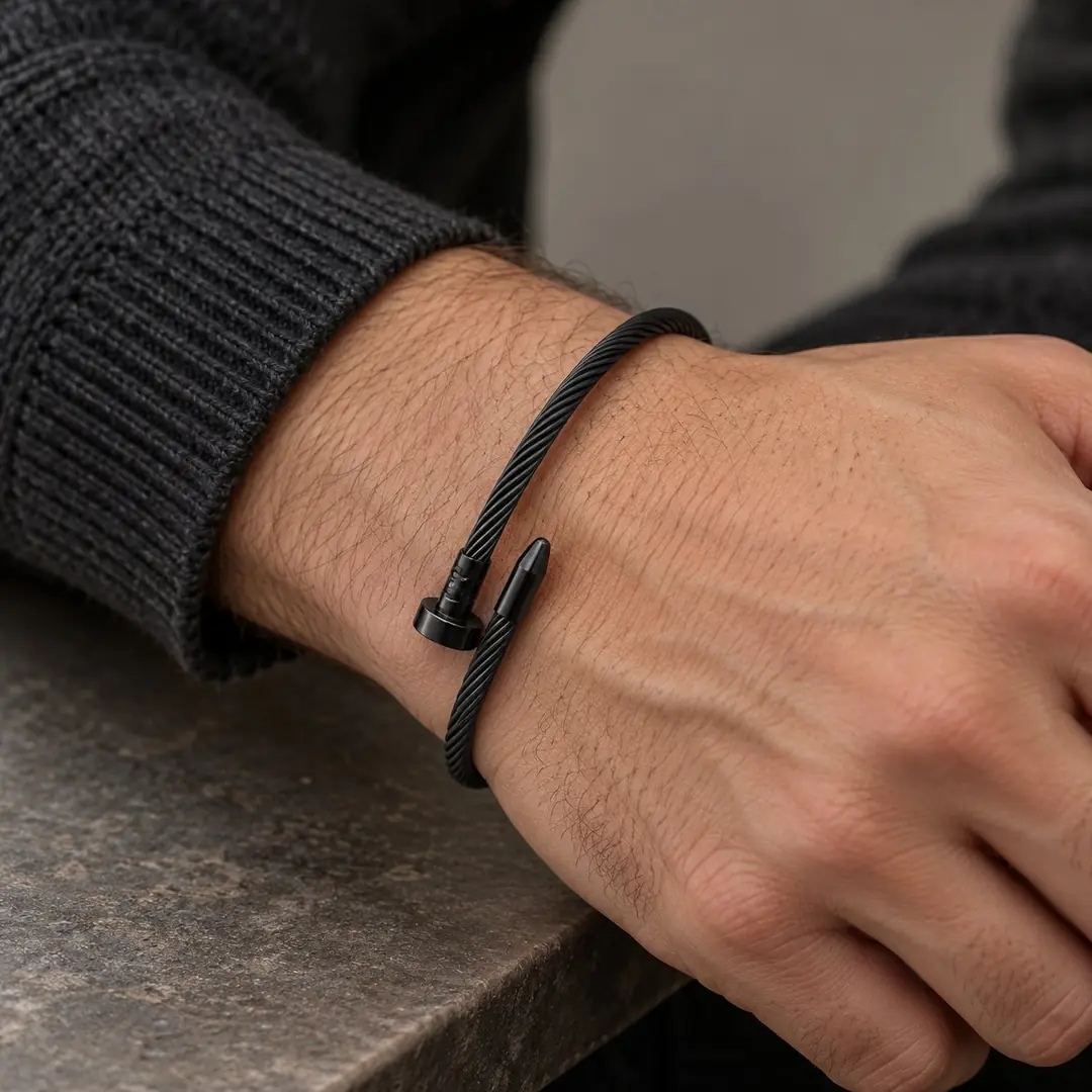 Clavos Bracelet | Erkek Çelik Bileklik 2