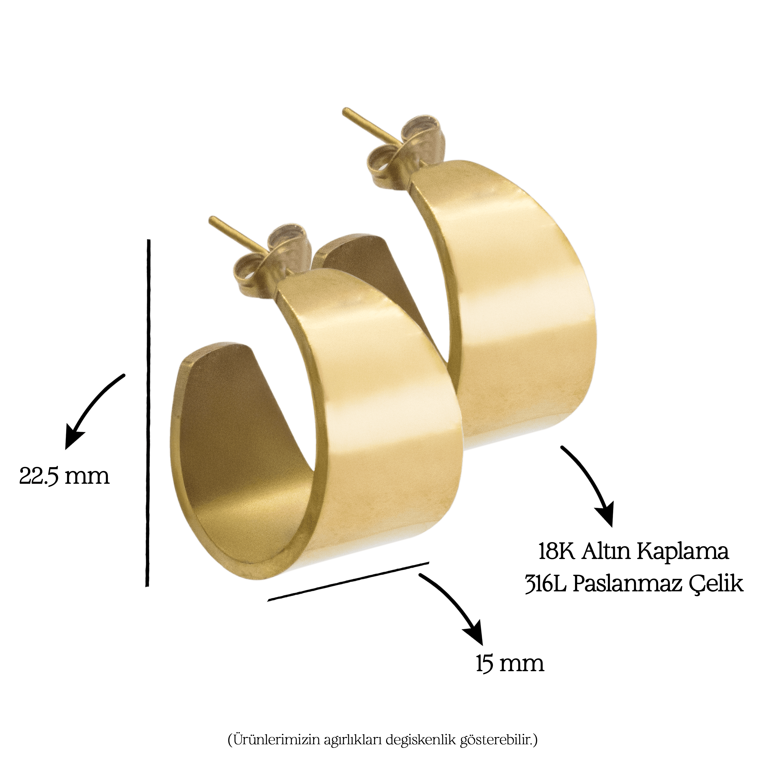 Aurion Bold Earrings | Küpe