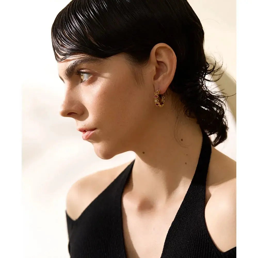 Quinnelle Earring | Çelik Küpe 3