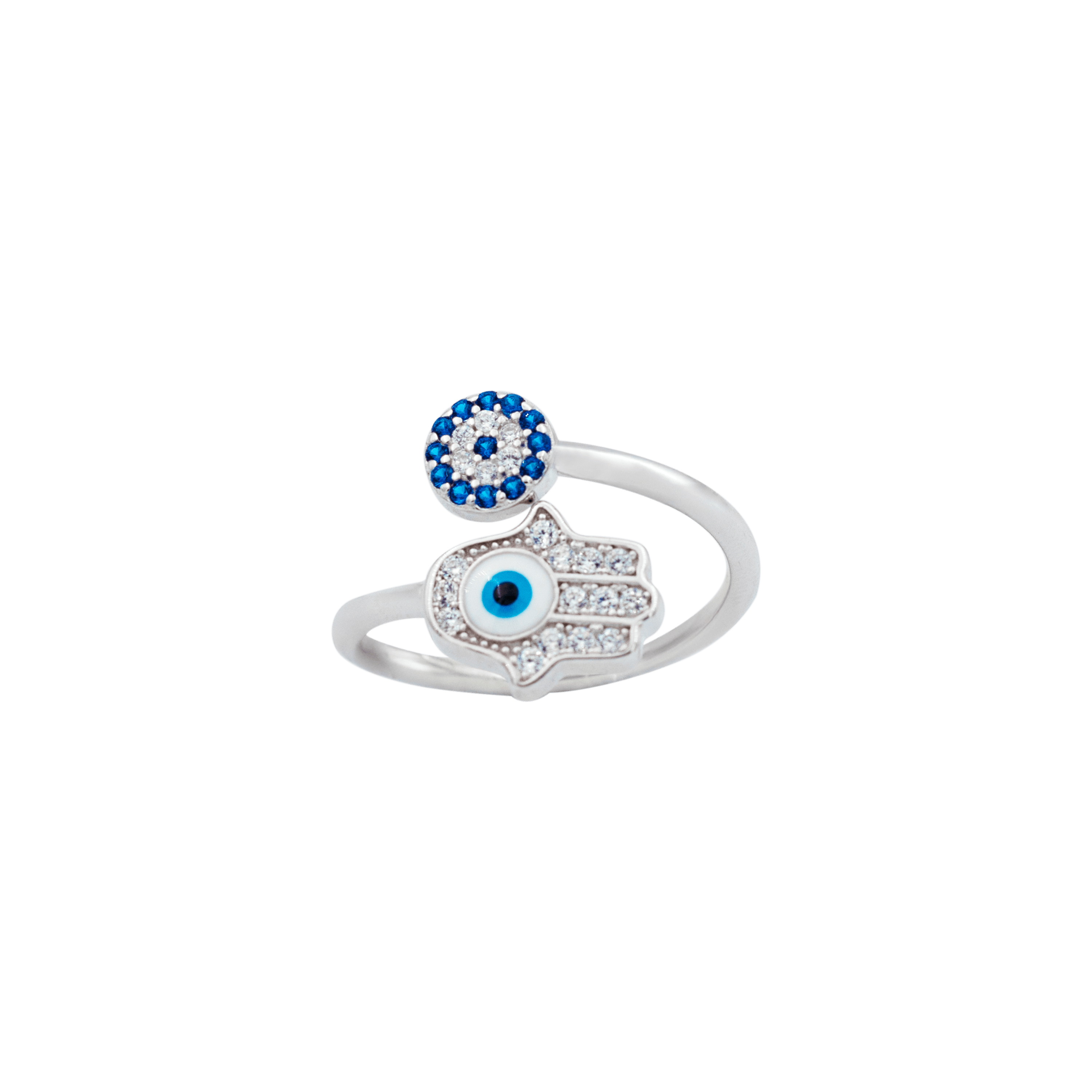 Fatima Eye Ring | Silver Kadın Yüzük