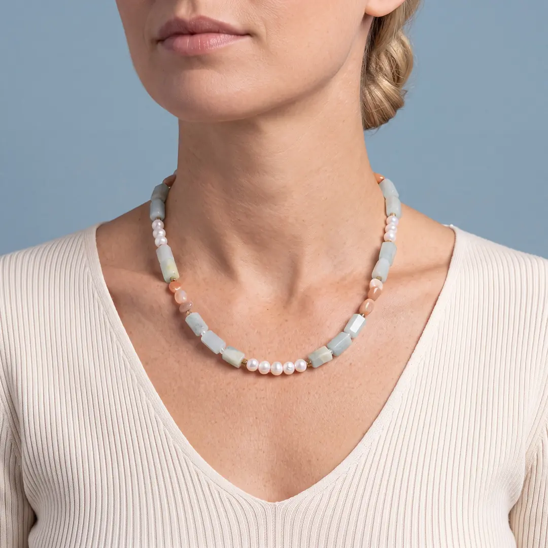 Amalfina Necklace | Doğal Taş Kolye 2