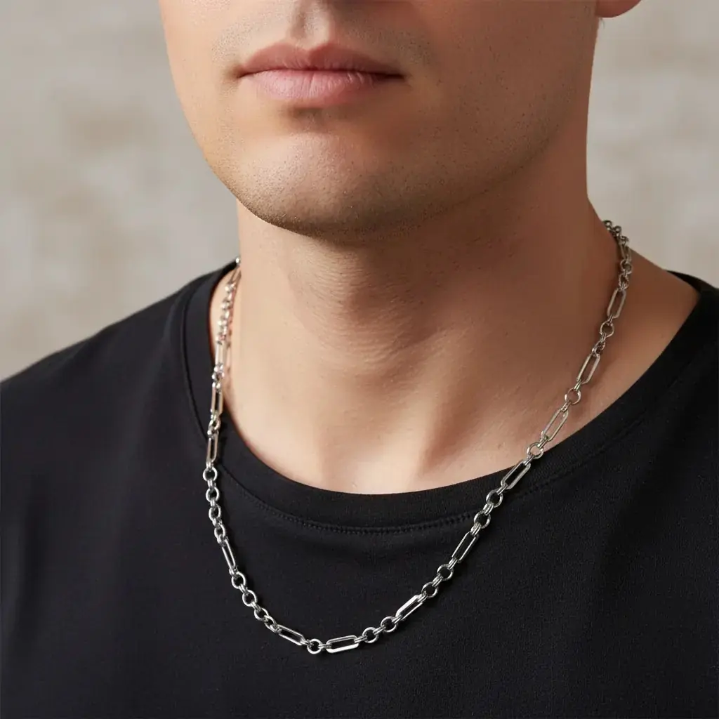 Cipolo Necklace | Erkek Çelik Kolye 2