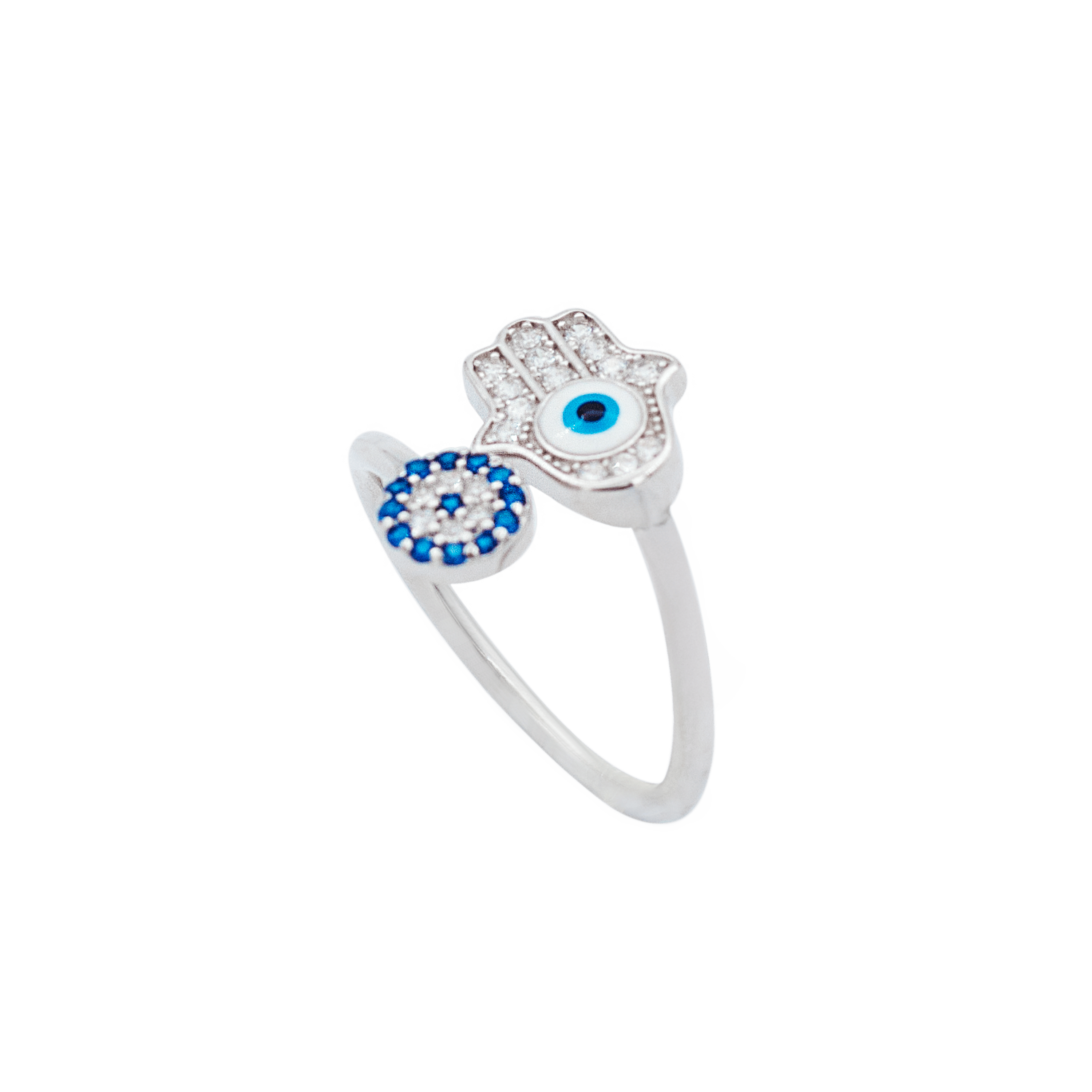 Fatima Eye Ring | Silver Kadın Yüzük