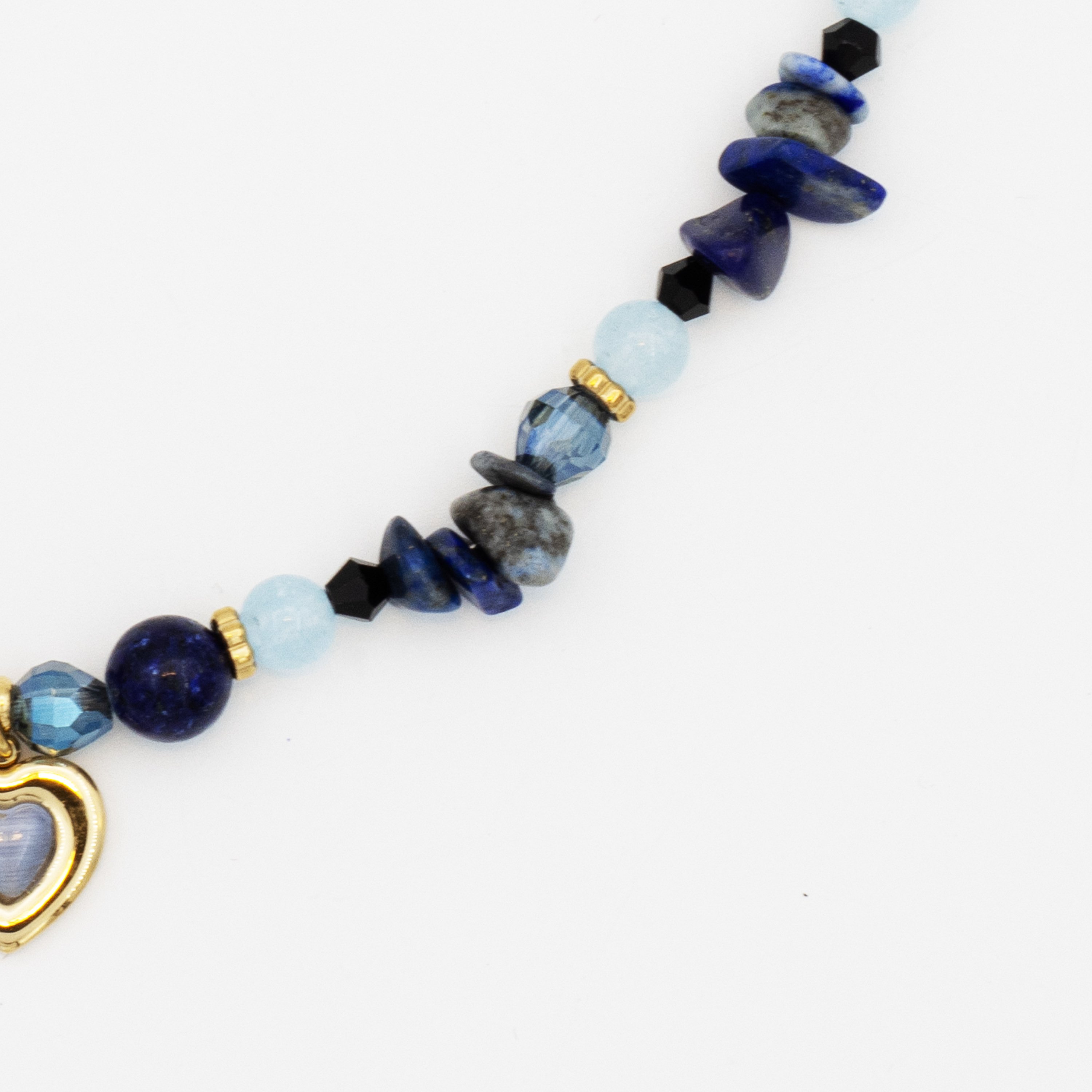Luna Heart Necklace | Doğal Taş Kolye