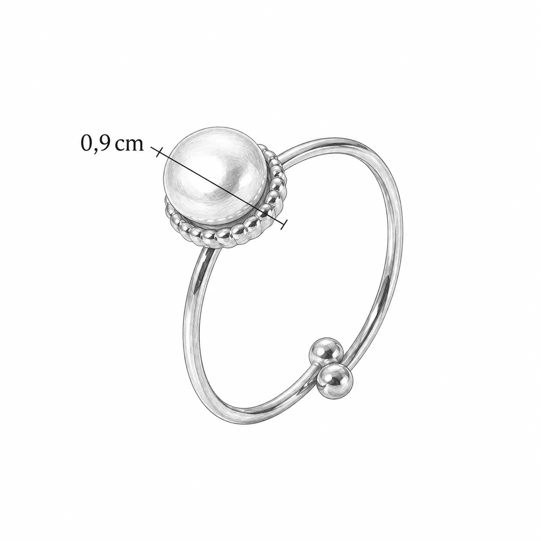 Candelia Ring | Çelik Yüzük 4