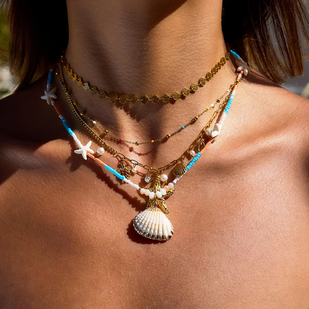 Thalassa Necklace | Boncuklu Kolye 2