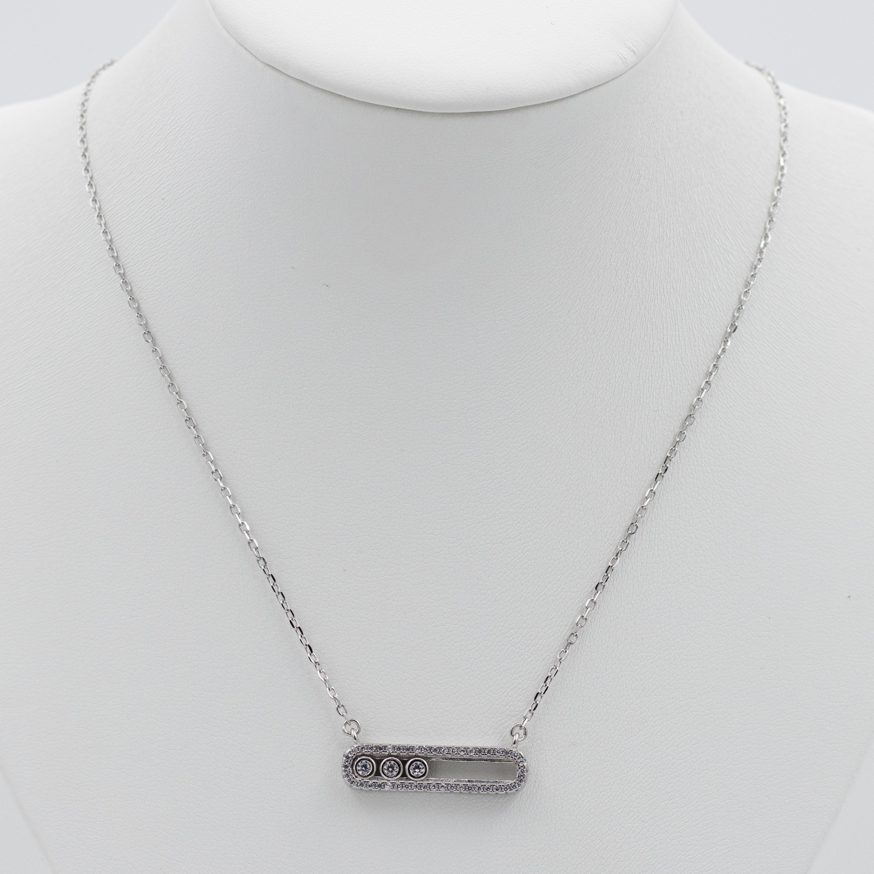 Lunexa Necklace | Silver Kadın Kolye