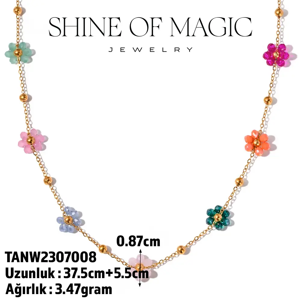 Regal Shine Collection Necklace | Çelik Kolye 5