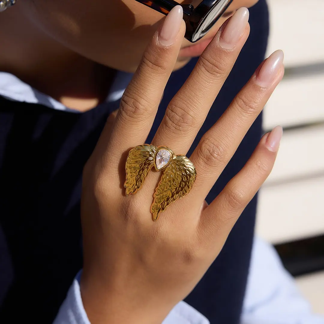 Wingora Ring | Çelik Yüzük 6