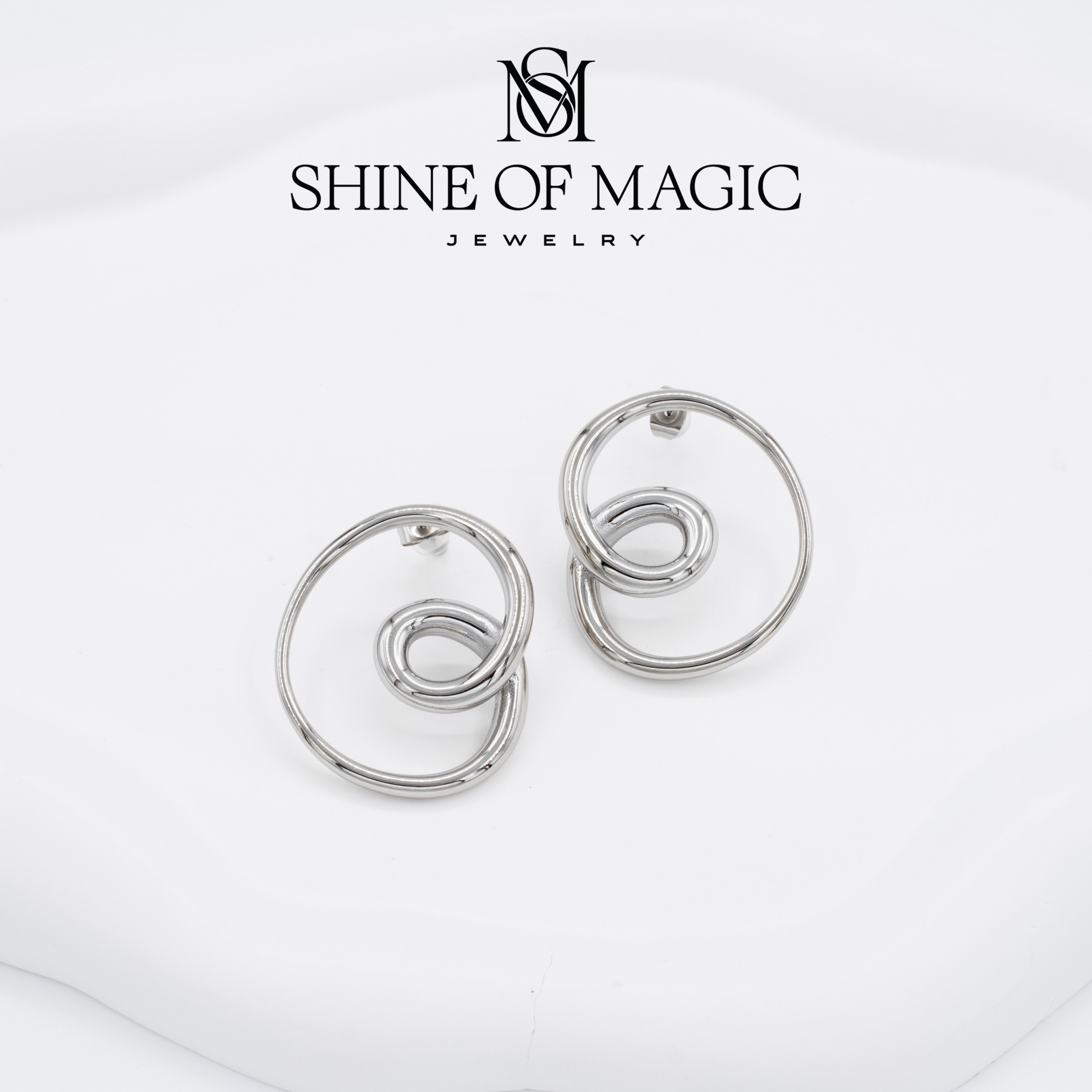 Sogno Earring | Çelik Küpe
