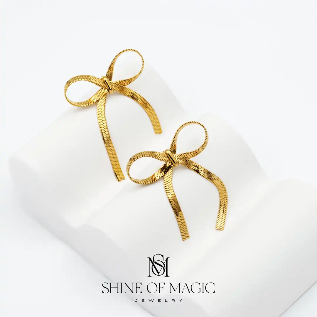 Delicate Knot Earring | Çelik Küpe 1