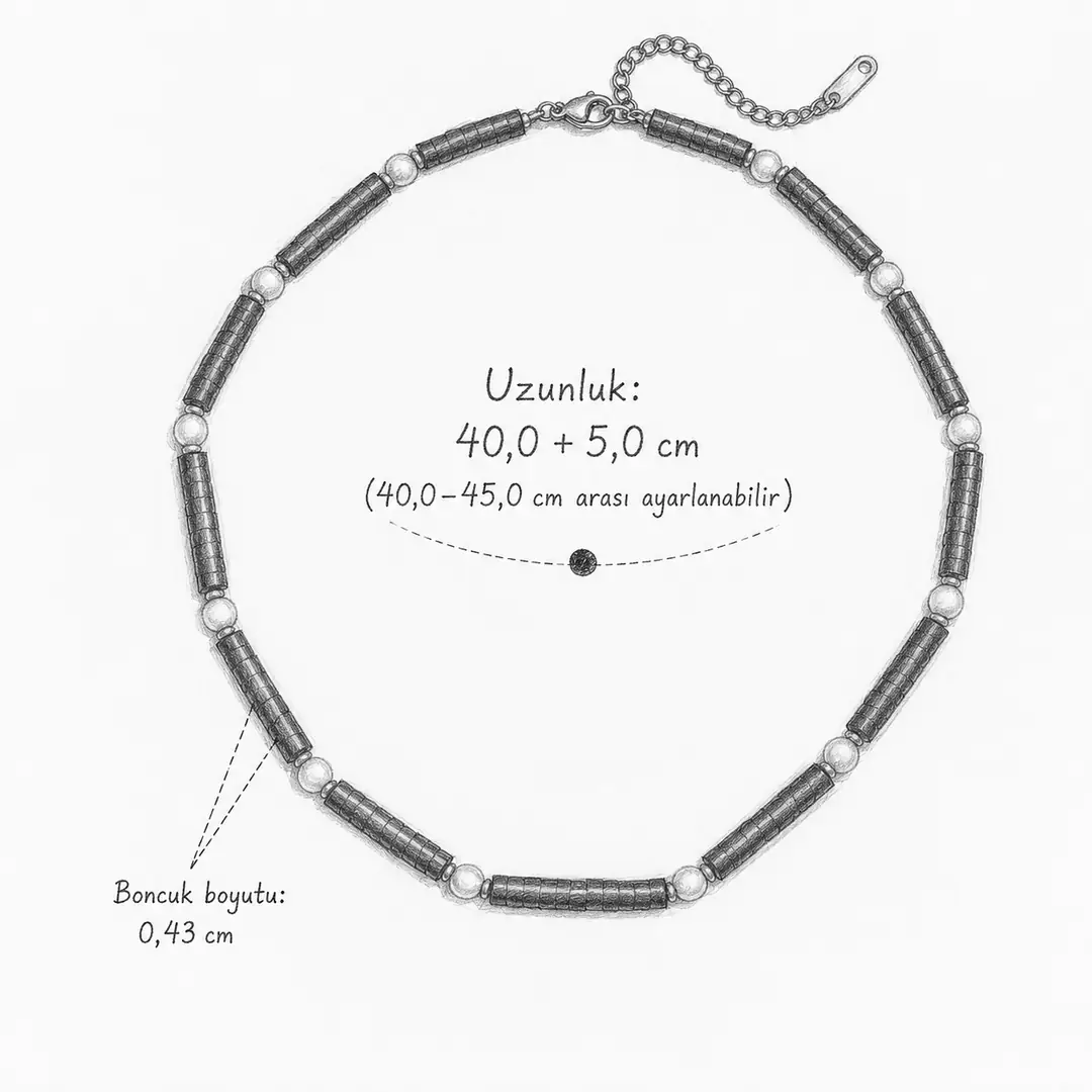 Mercana Necklace | Boncuklu Kolye 6