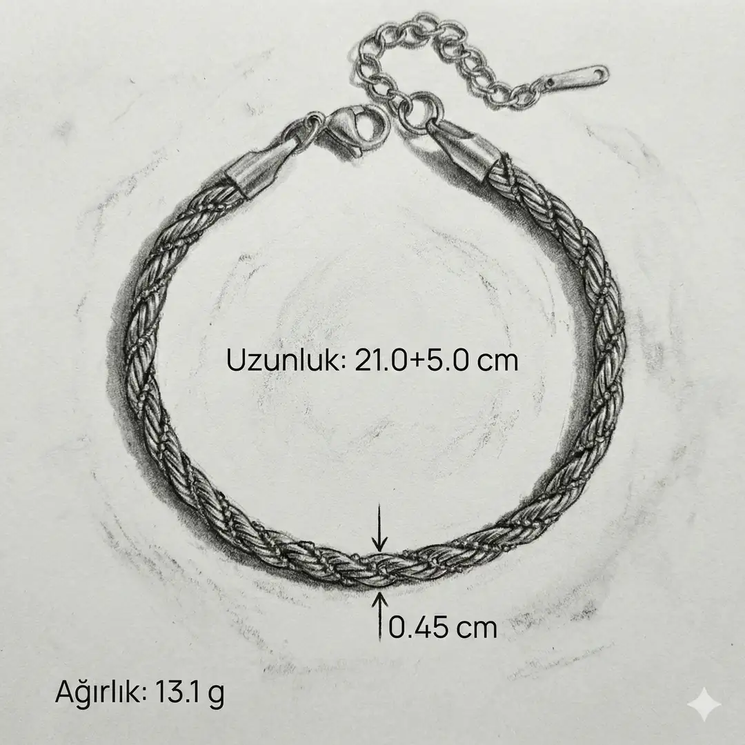 Mireth Bracelet | Çelik Bileklik 3