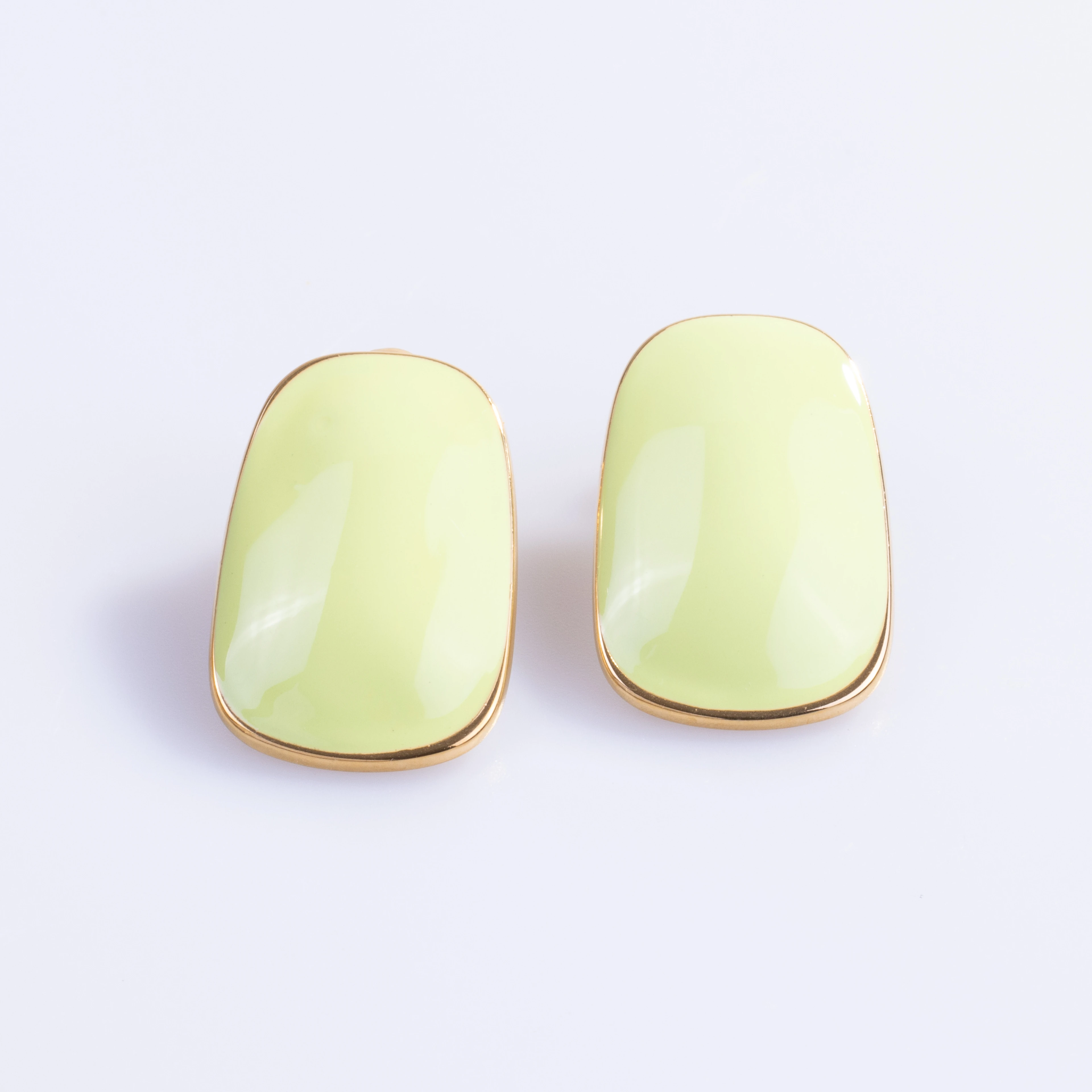 Green Aura Earring | Çelik Küpe