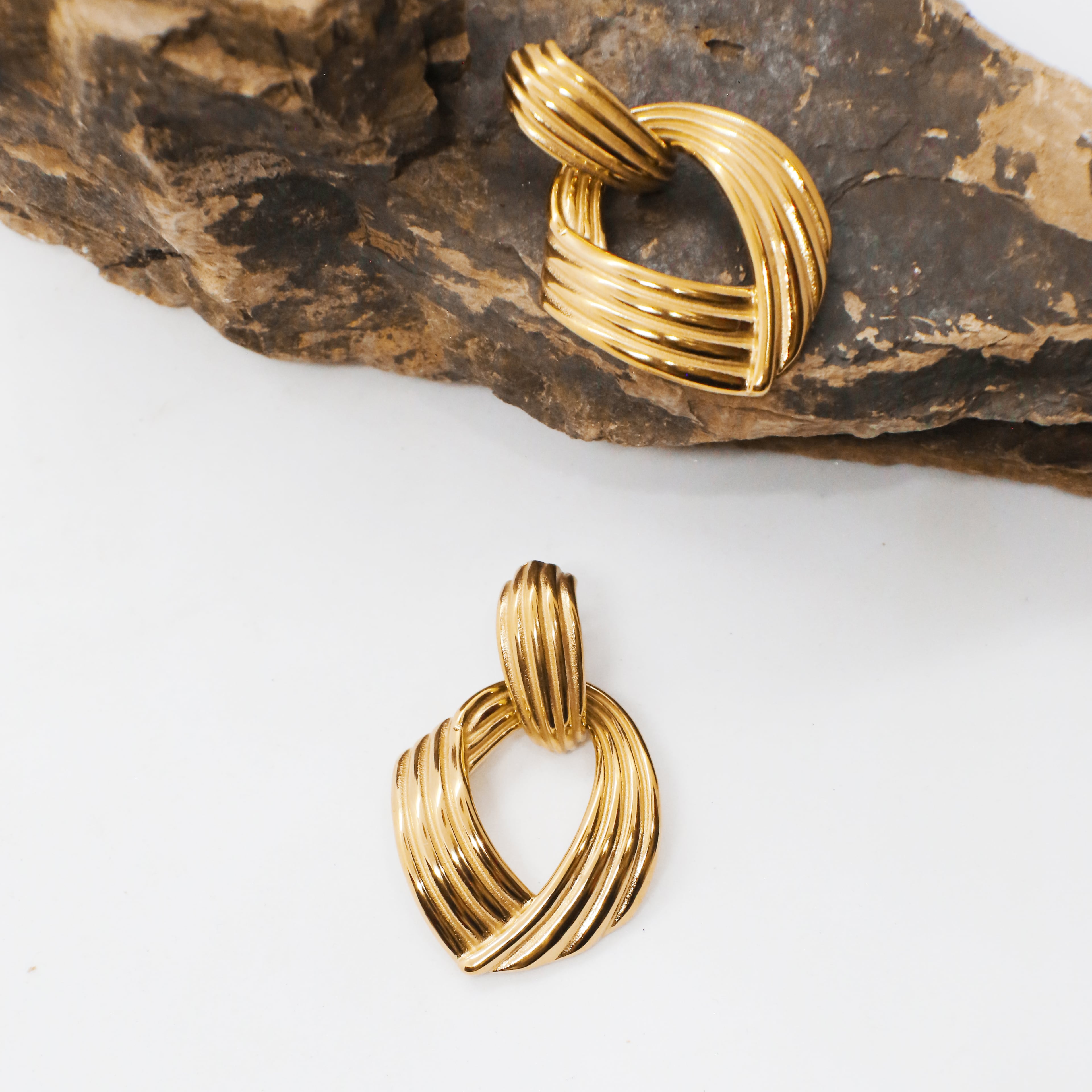 Serena Earring | Çelik Küpe
