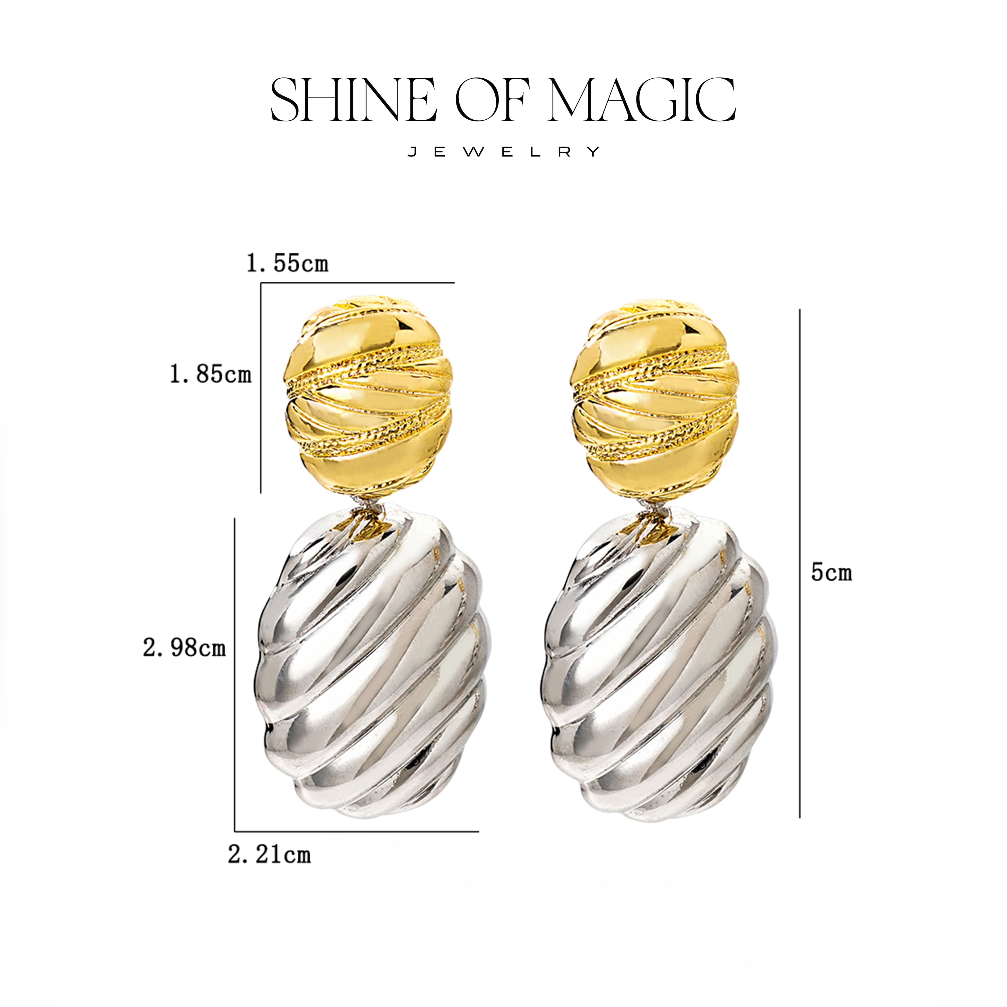 Calista Earring | Çelik Küpe