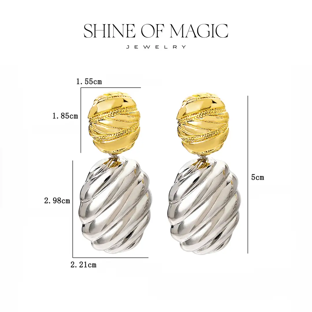 Calista Earring | Çelik Küpe 5