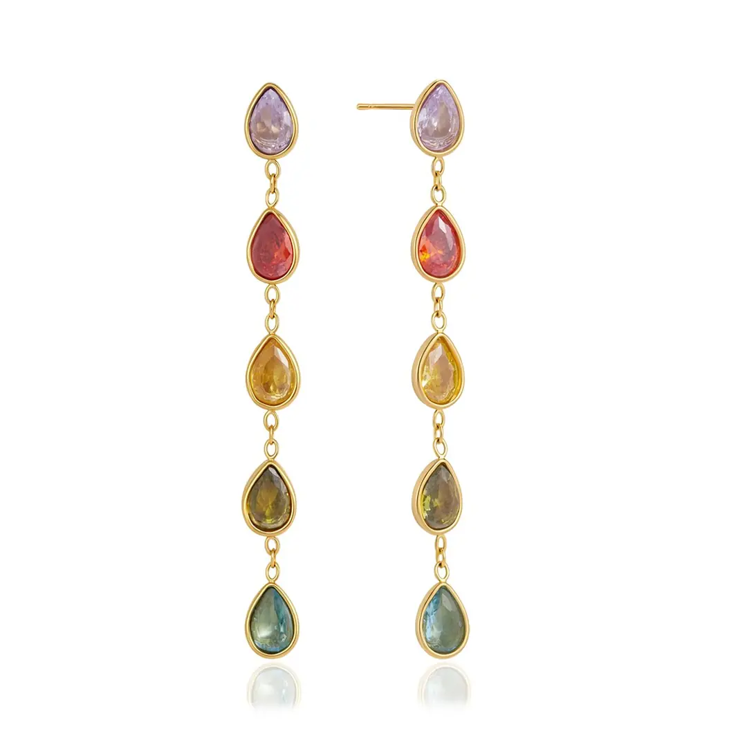 Lacrimea Earring | Çelik Küpe