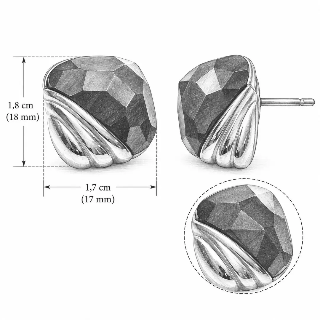 Qiranora Earring | Çelik Küpe 3