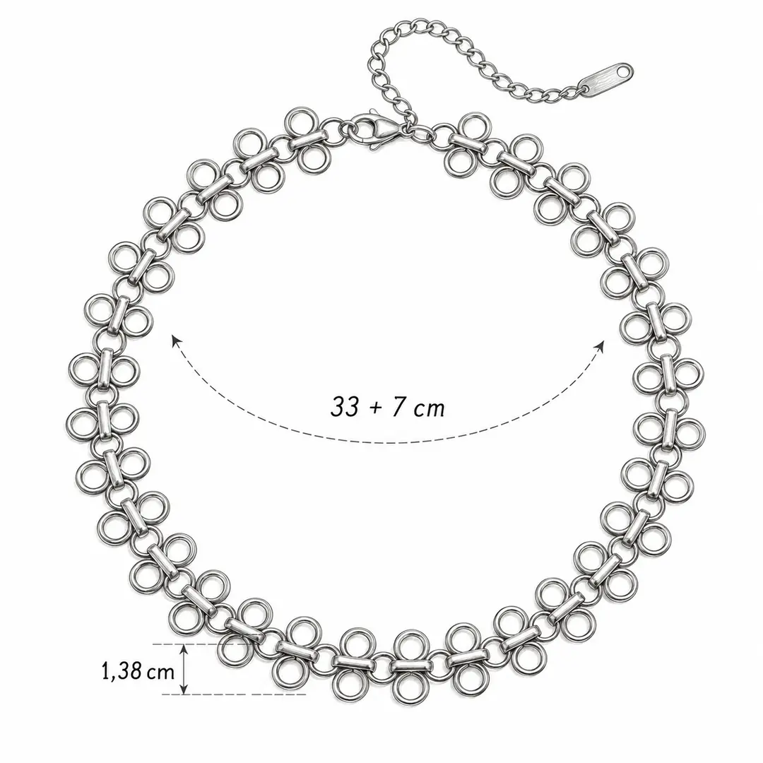 Bouquetta Necklace | Çelik Kolye 10