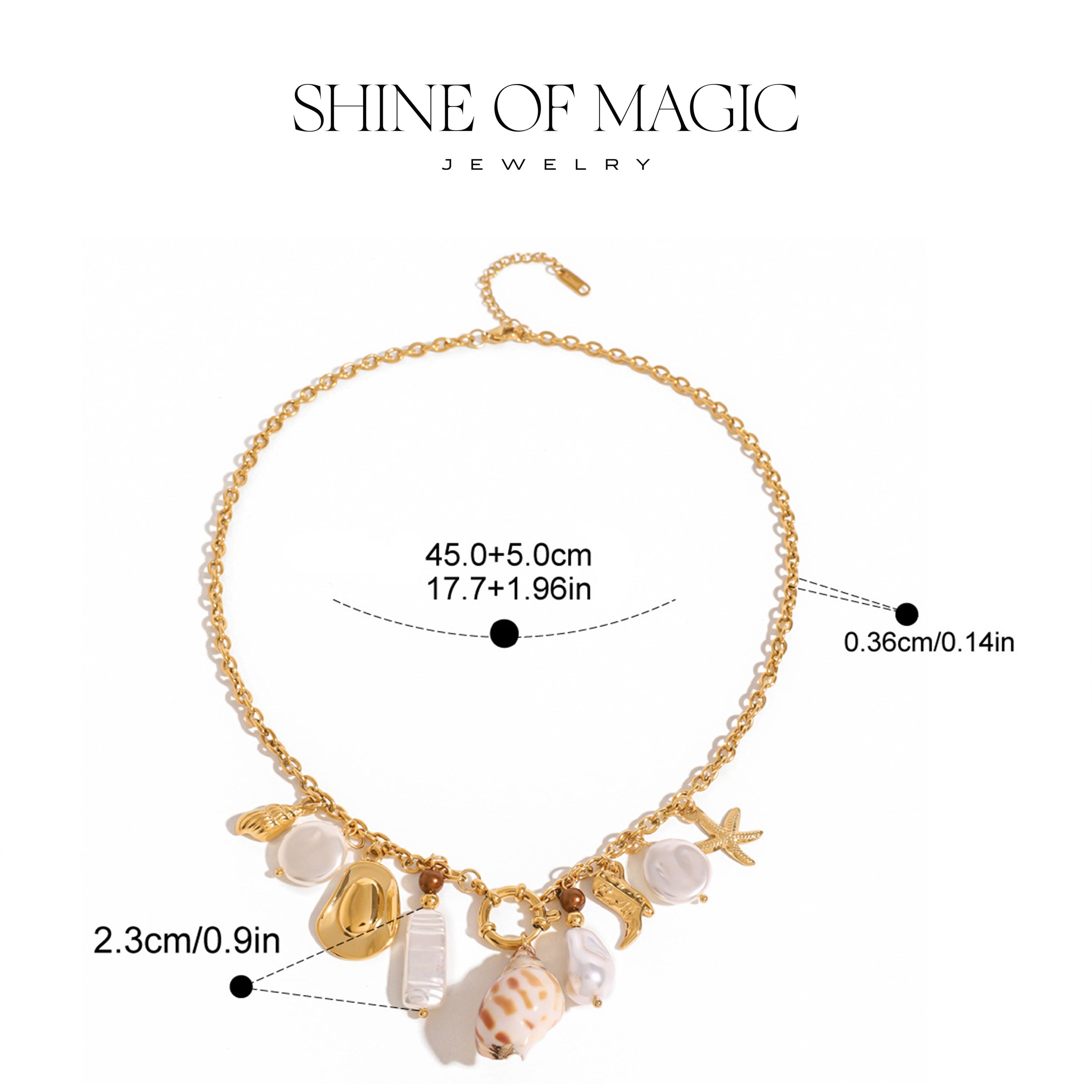 Thalina Necklace | Çelik Kolye