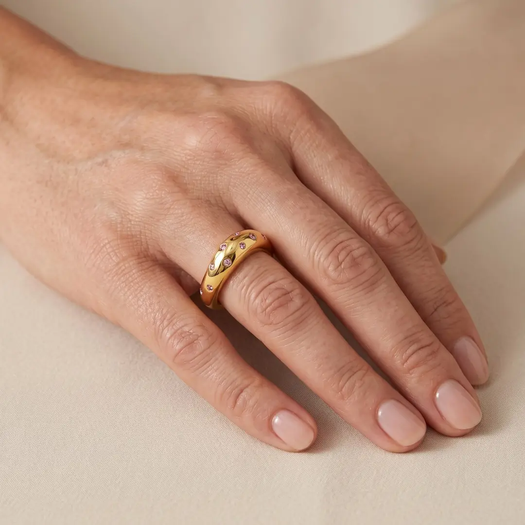 Kirasol Ring | Çelik Yüzük 2