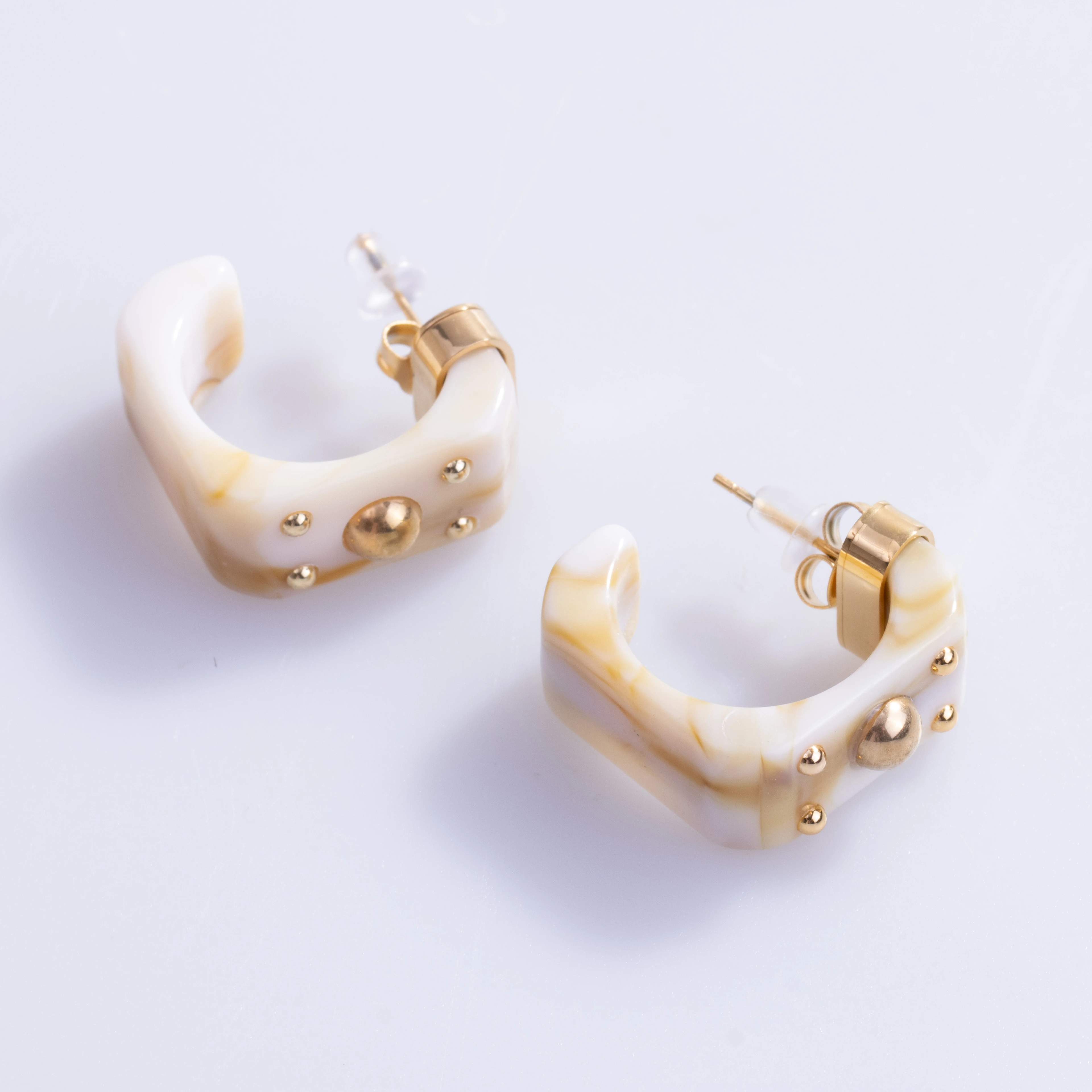 Pearmira Earring | Çelik Küpe