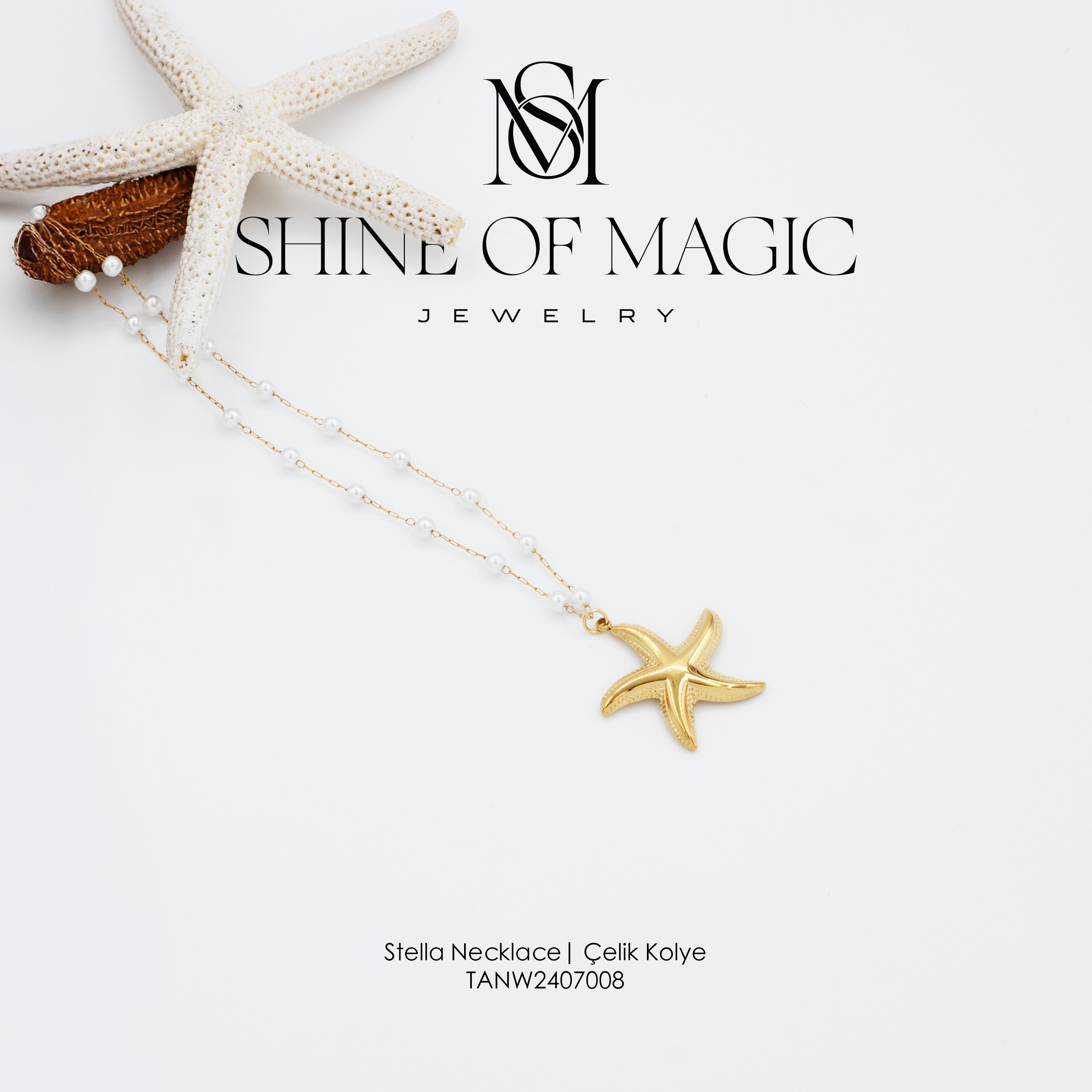 Stella Necklace | Çelik Kolye