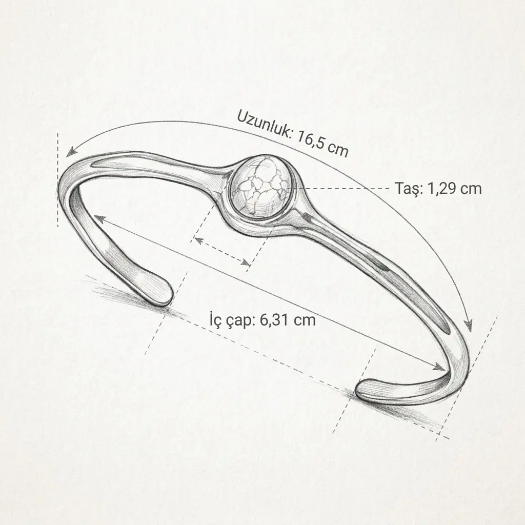 Firuzel Bracelet | Çelik Bileklik 9