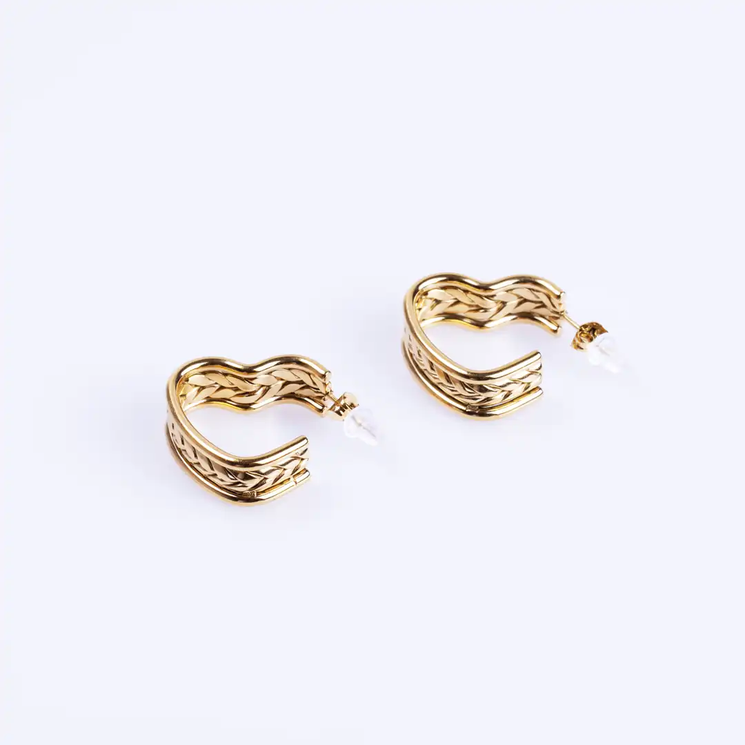 Vigos Earring | Çelik Küpe 1