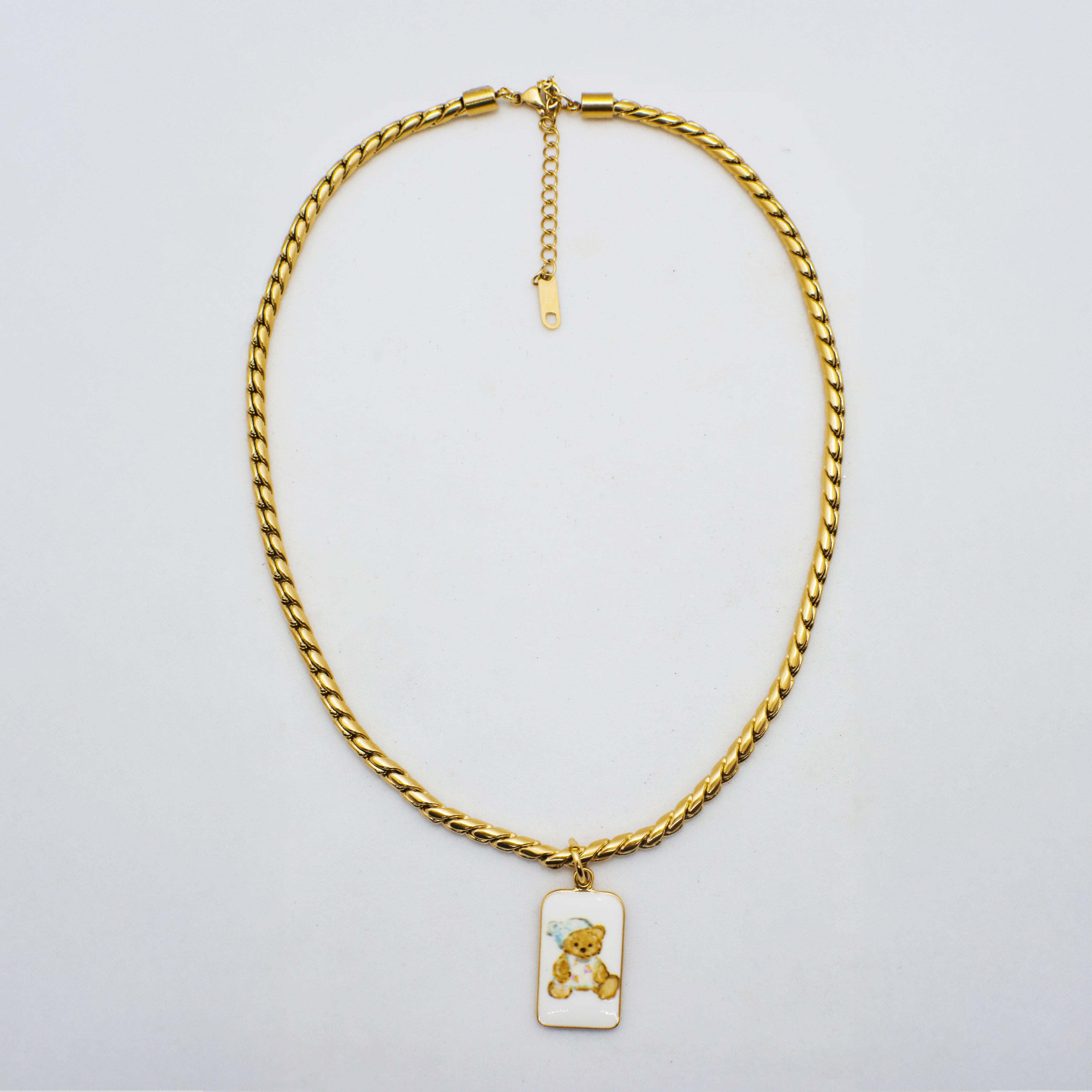 Teddia Necklace | Çelik Kolye