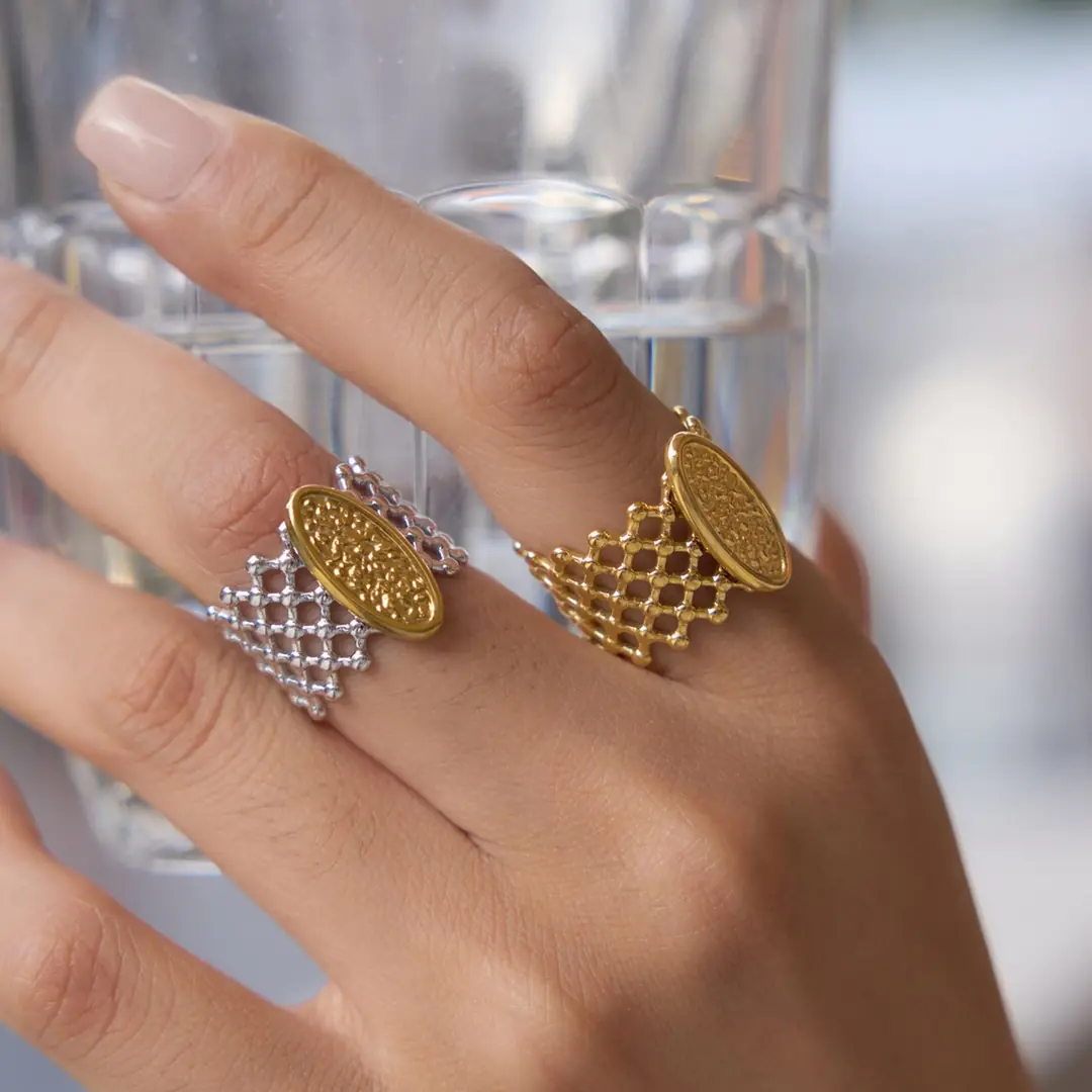 Retessa Ring | Çelik Yüzük 2