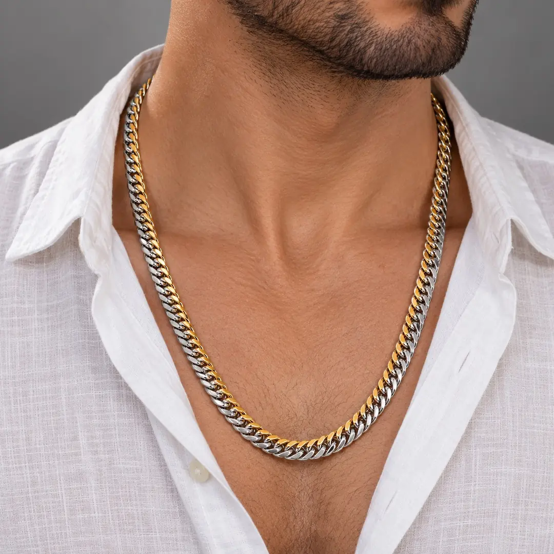 Duorin Necklace | Erkek Çelik Kolye 2
