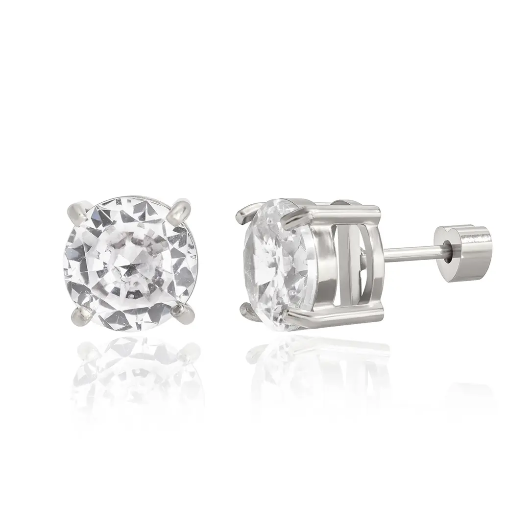 Qatino Earring | Çelik Küpe