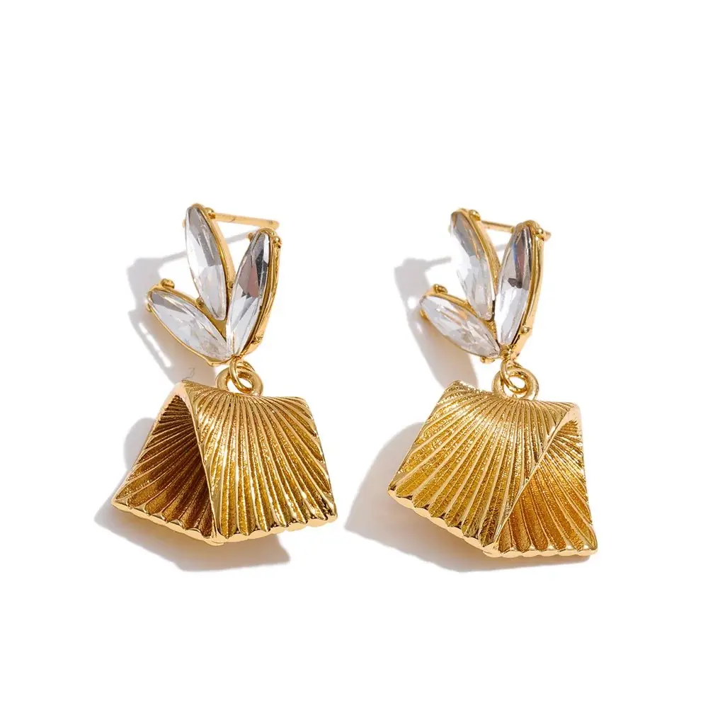 Xylnelle Earring | Çelik Küpe