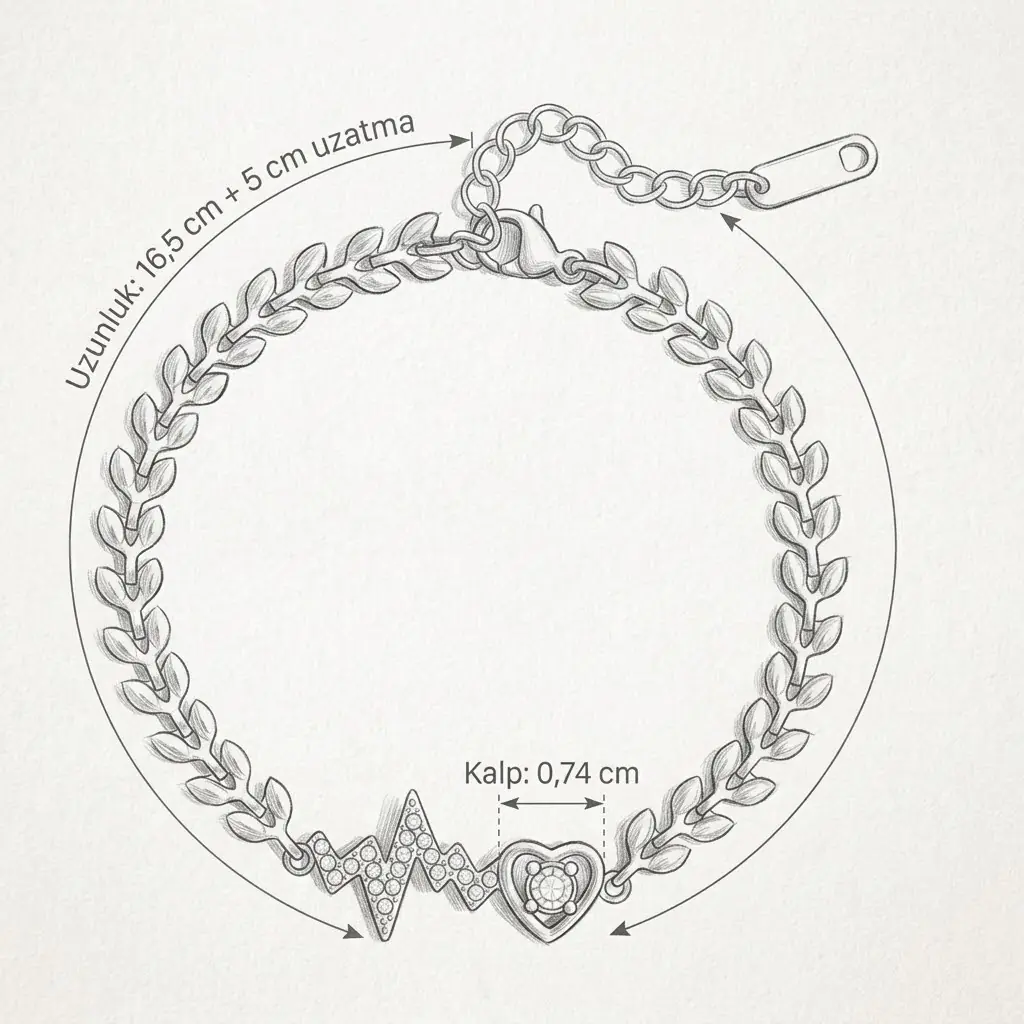 Pulsara Bracelet | Çelik Bileklik 5