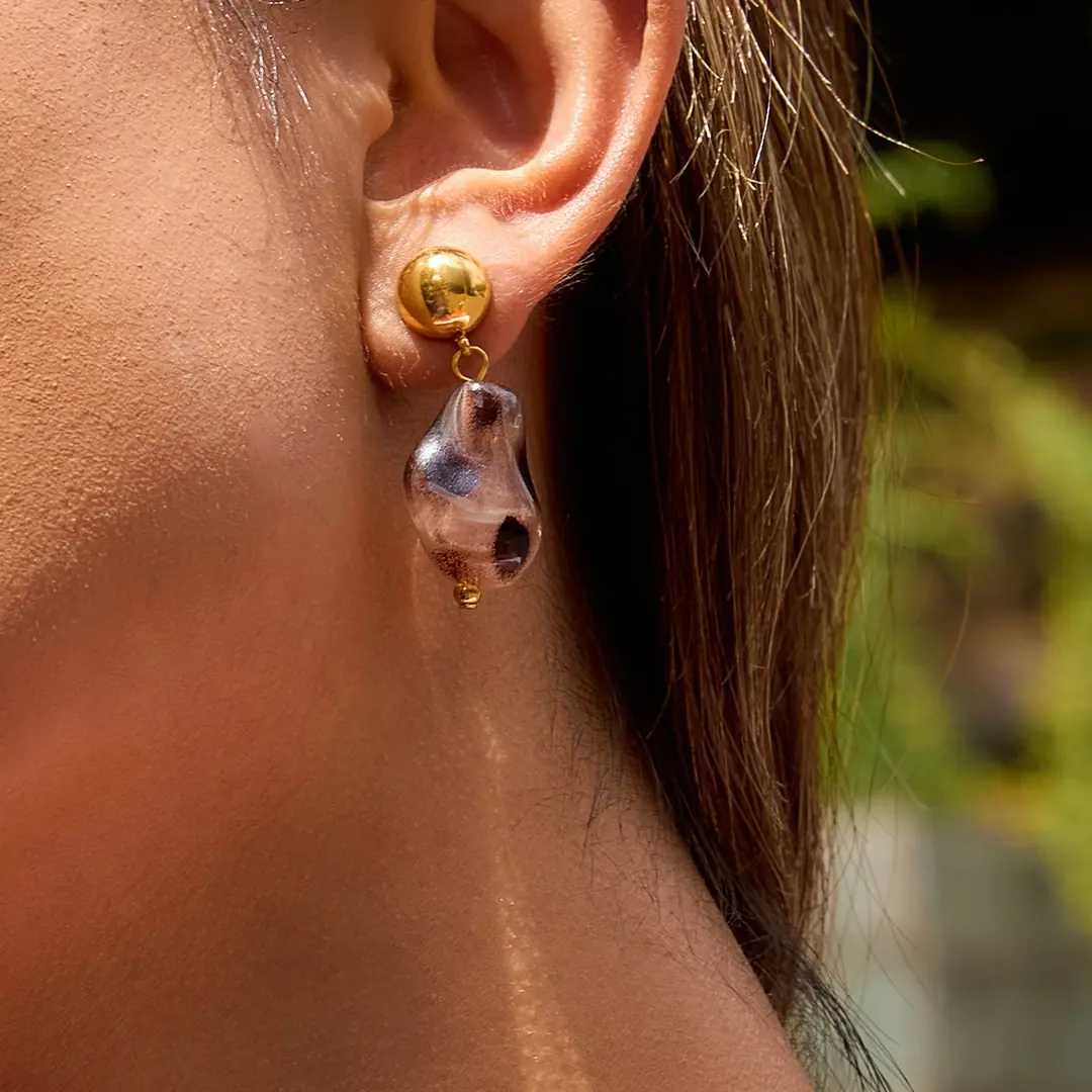 Macchiara Earring | Çelik Küpe 2