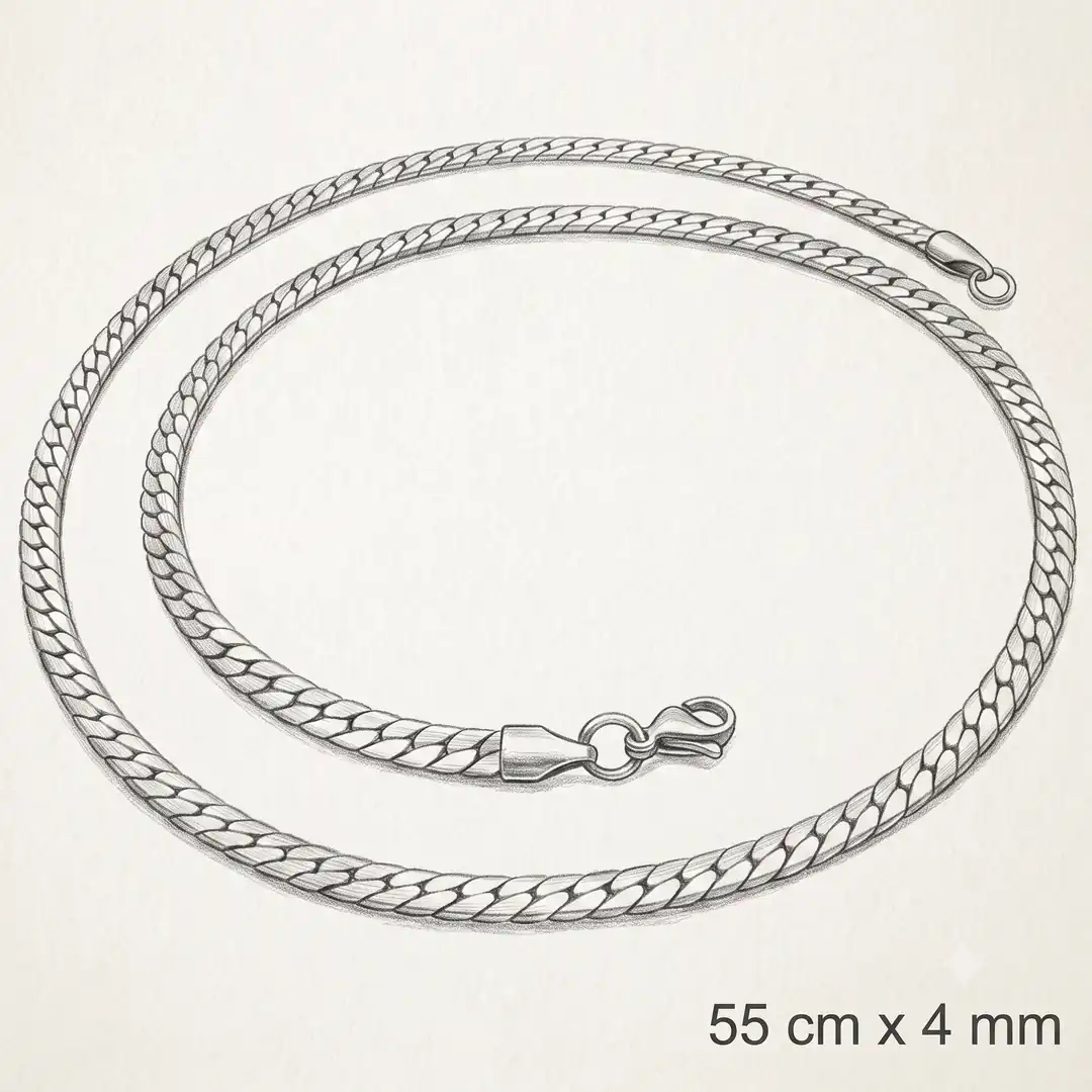 Jamnis Necklace | Erkek Çelik Kolye 3
