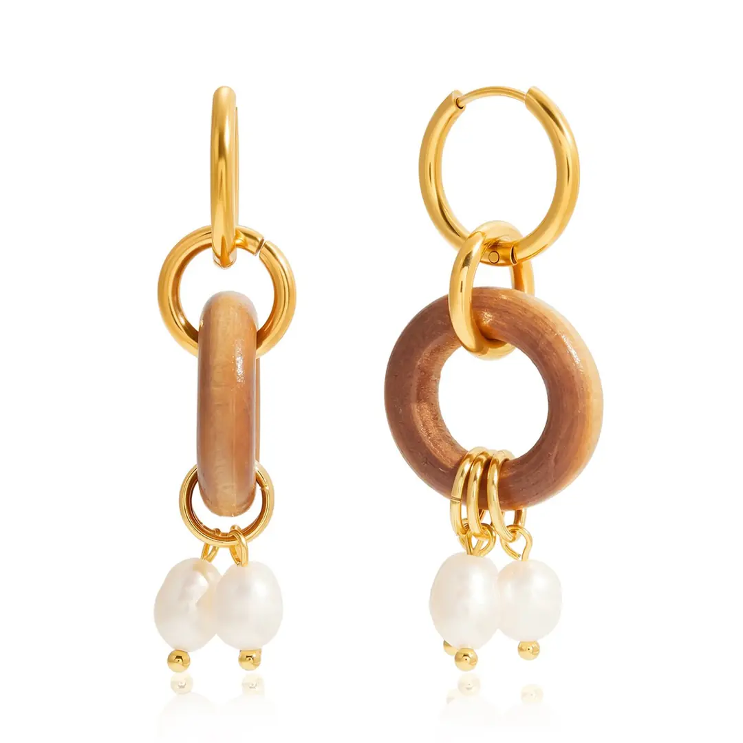 Legnara Earring | Çelik Küpe