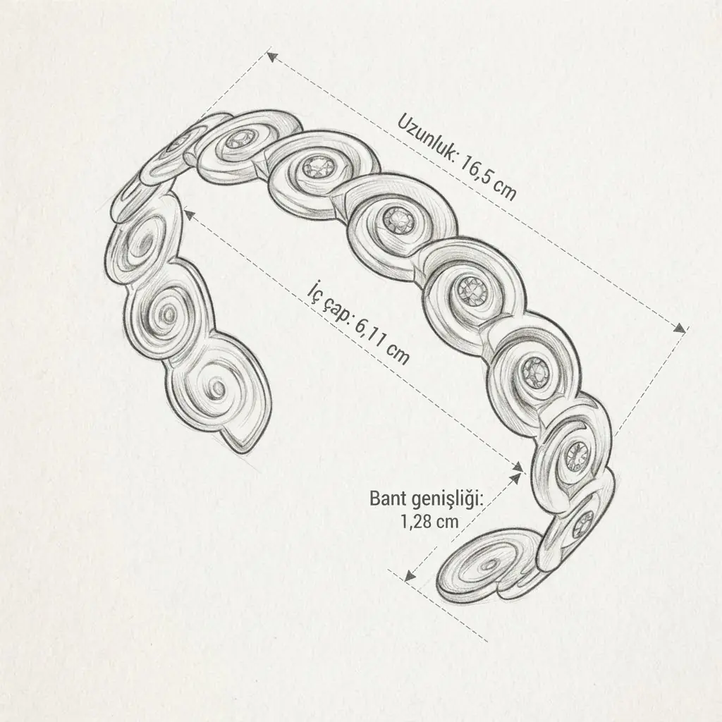 Volutte Bracelet | Çelik Bileklik 9