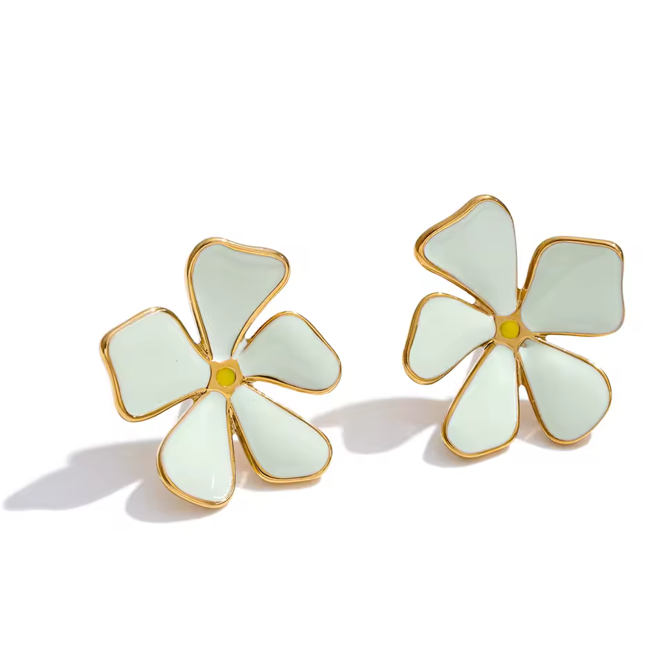 Zaenbi Earring | Çelik Küpe