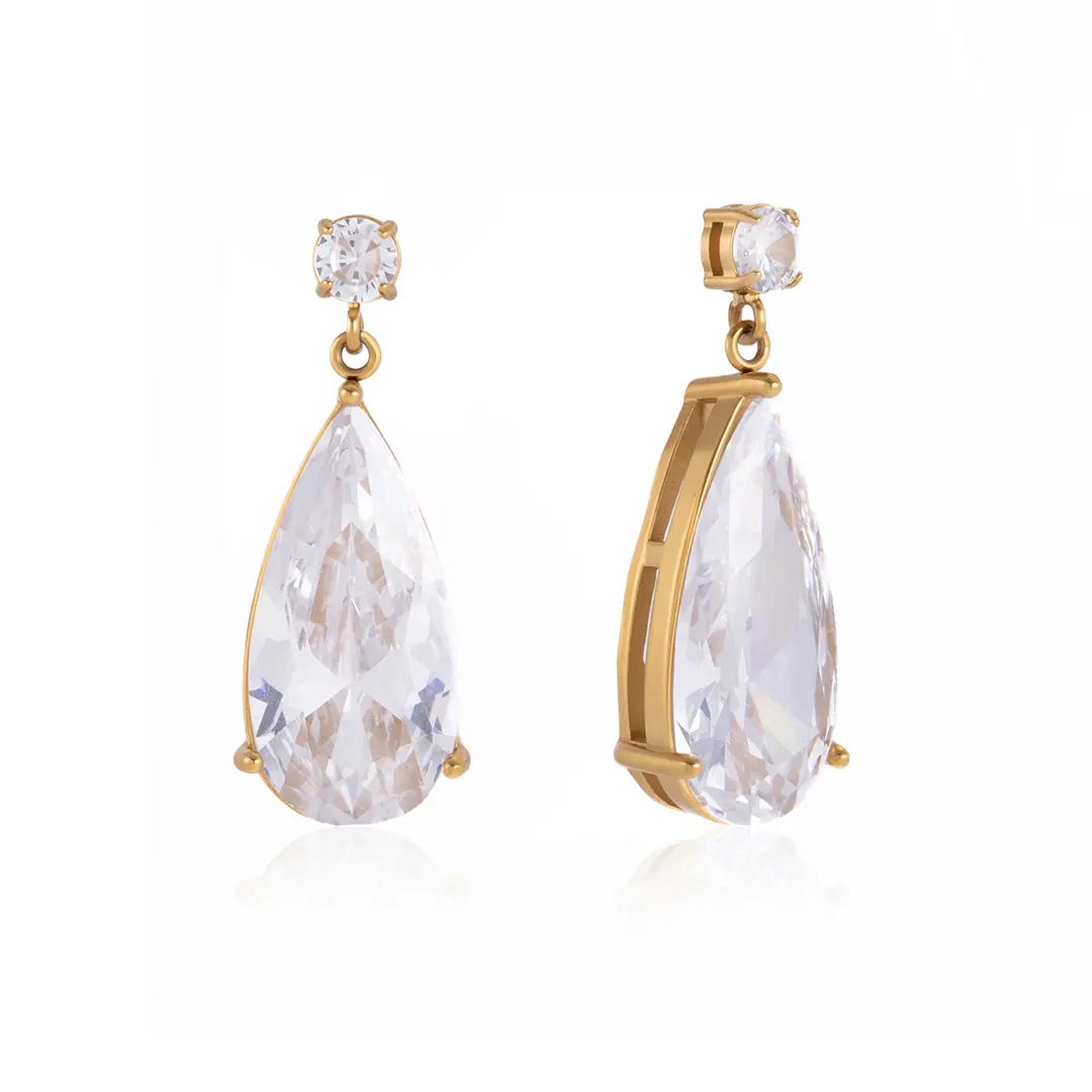 Ranpones Earring | Çelik Küpe