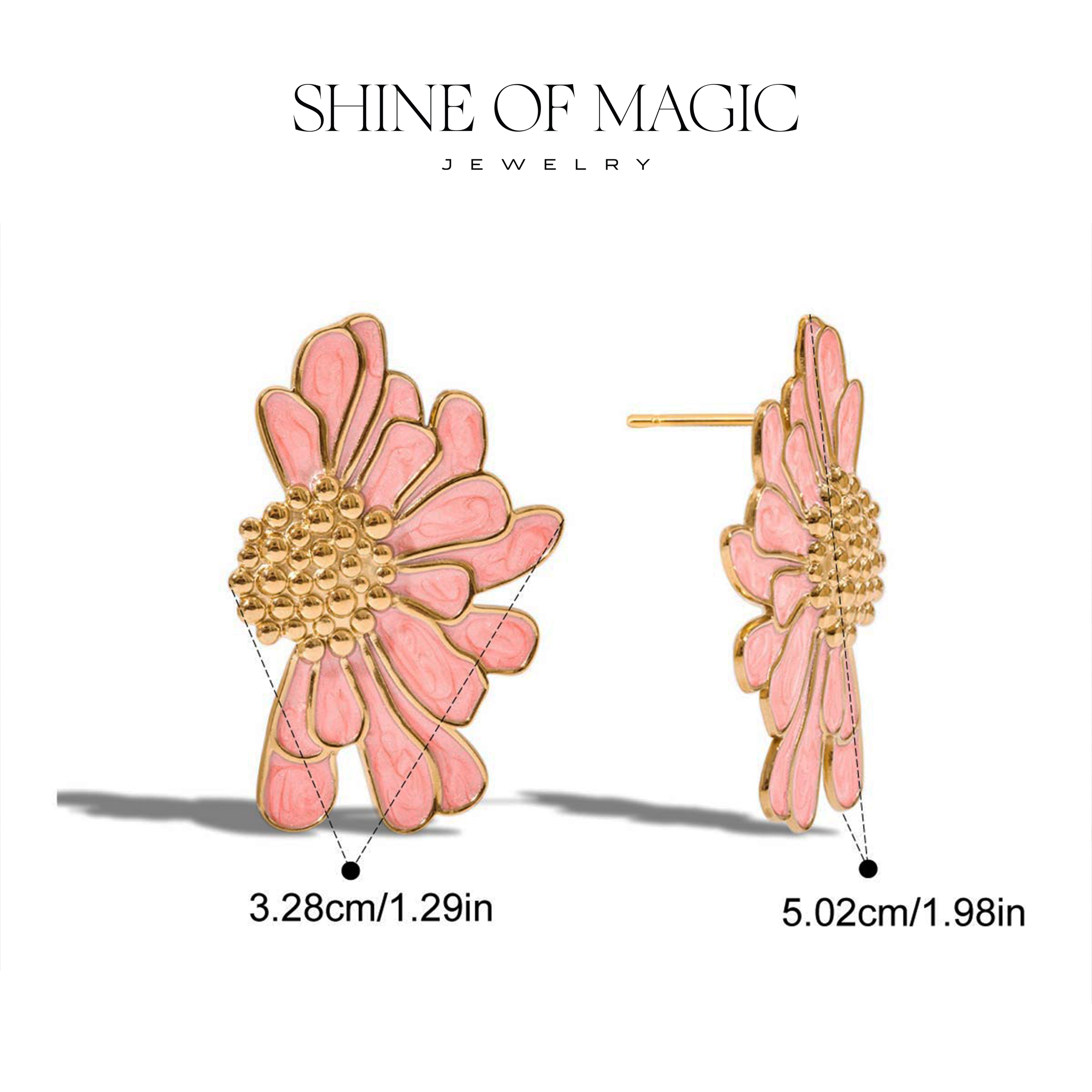 Rosmara Earring | Çelik Küpe