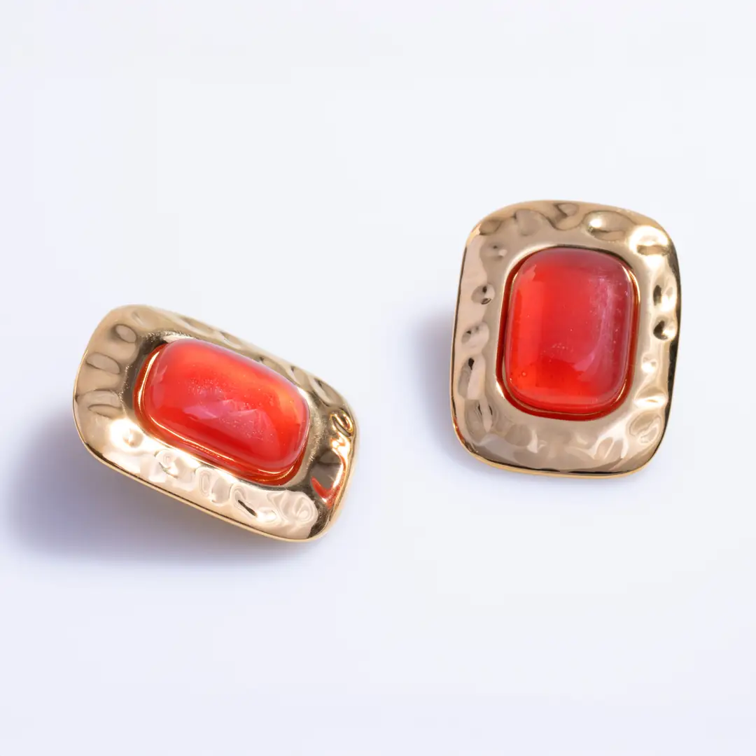 Redora Earring | Çelik Küpe