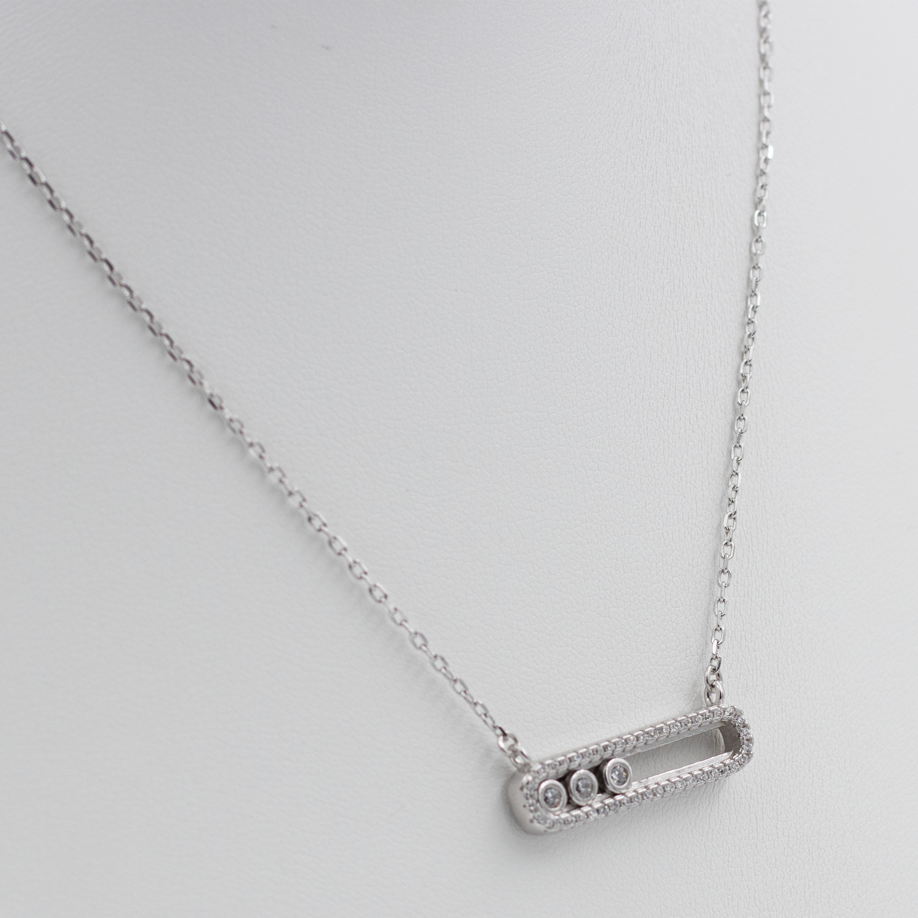 Lunexa Necklace | Silver Kadın Kolye