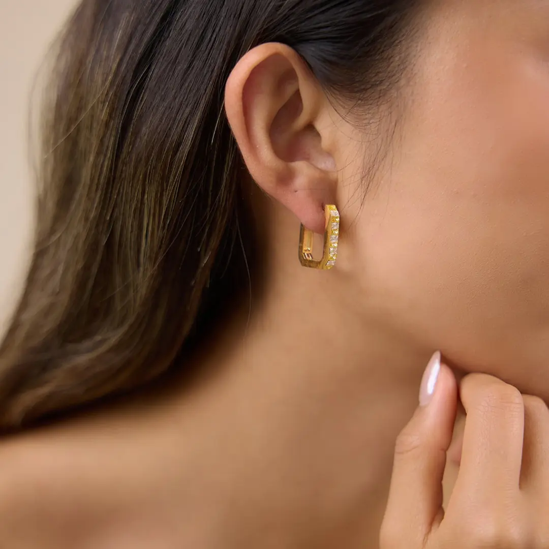 Sariya Earring | Çelik Küpe 4