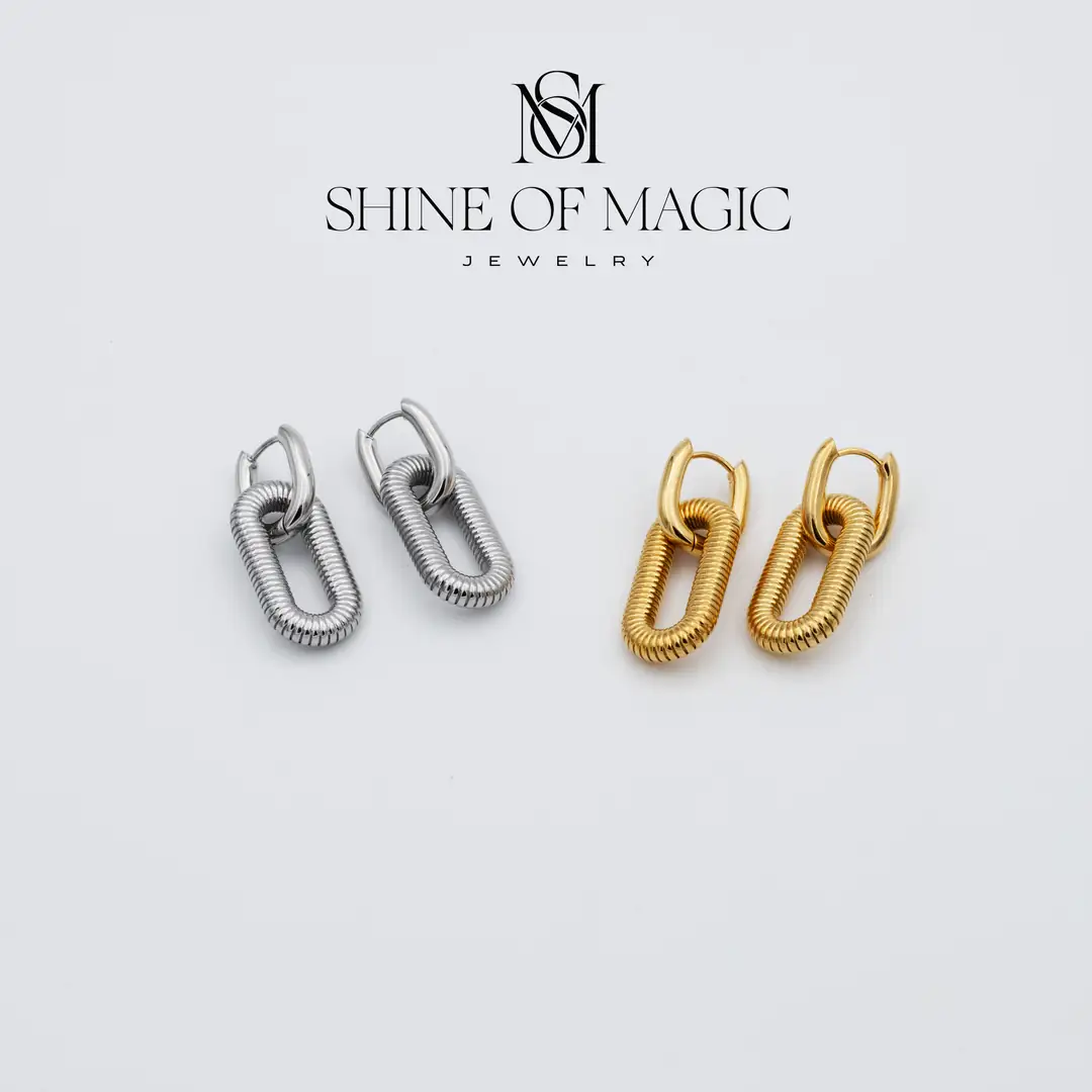 Rune-S Earring | Çelik Küpe 3