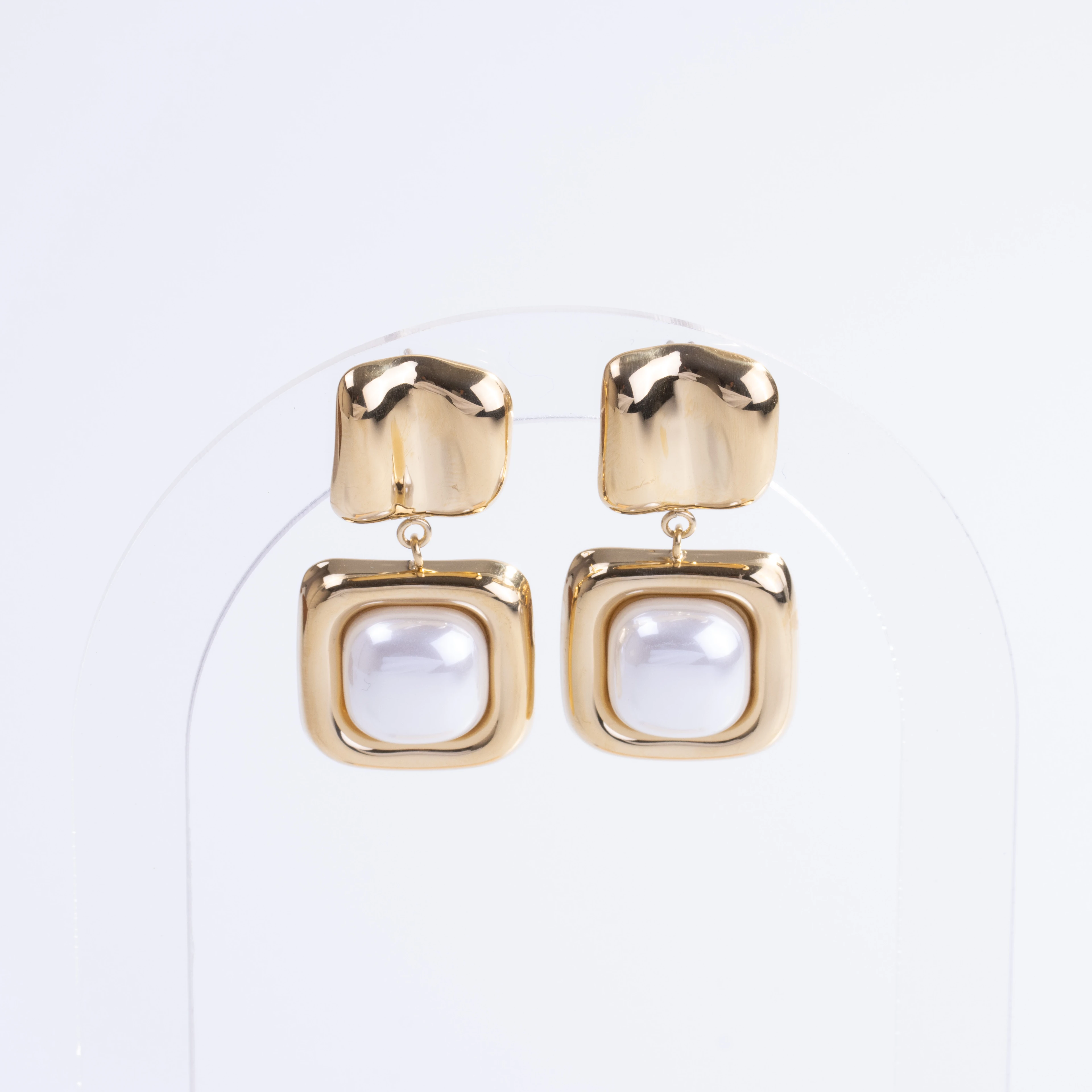Veloria Earring | Çelik Küpe