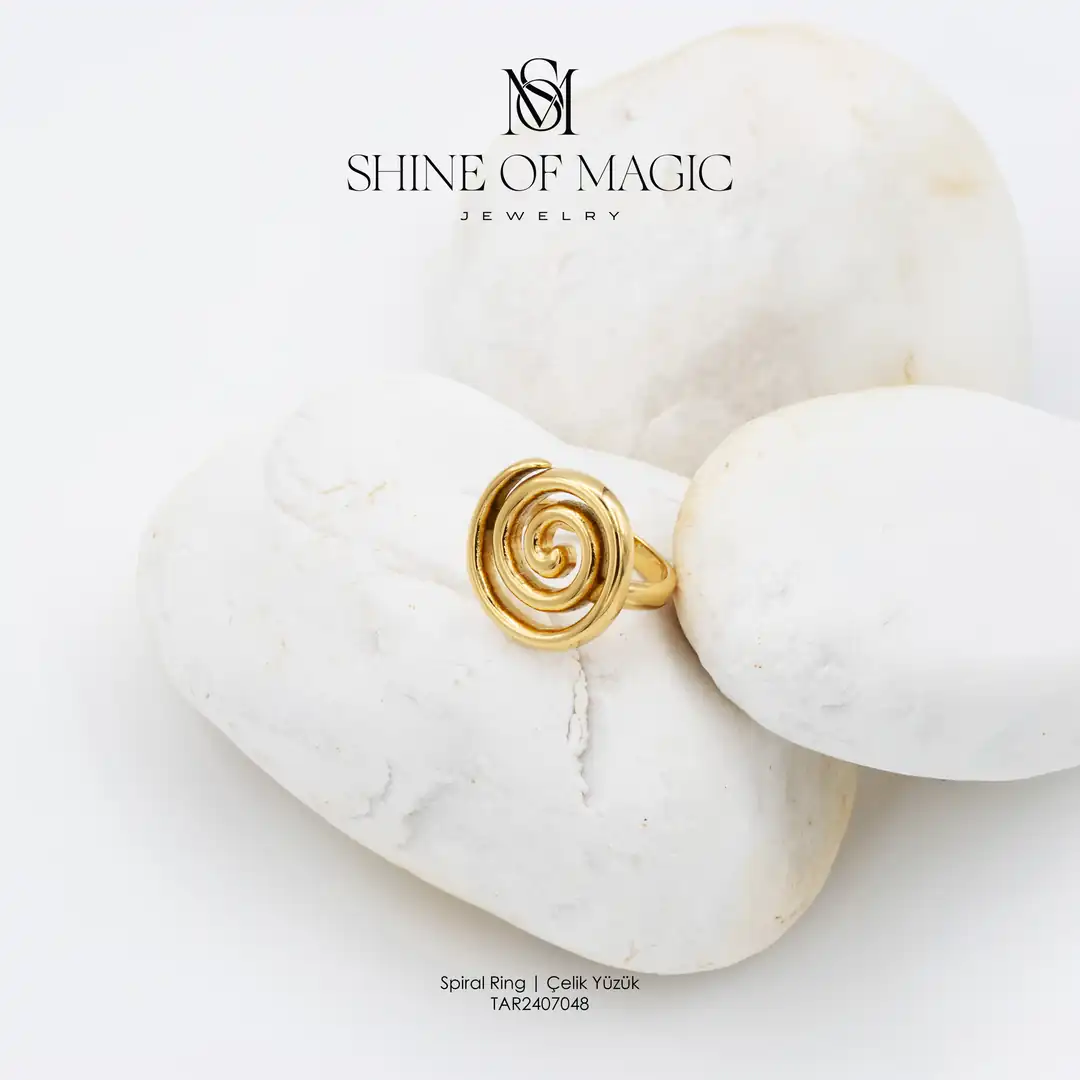 Spiral Ring | Çelik Yüzük 3