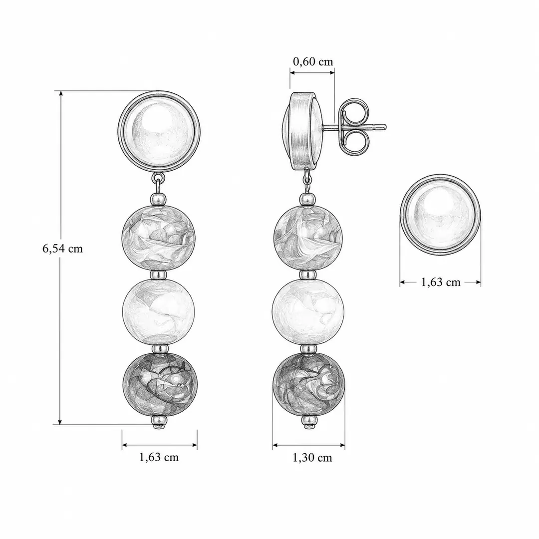 Avistone Earring | Reçine Küpe 5